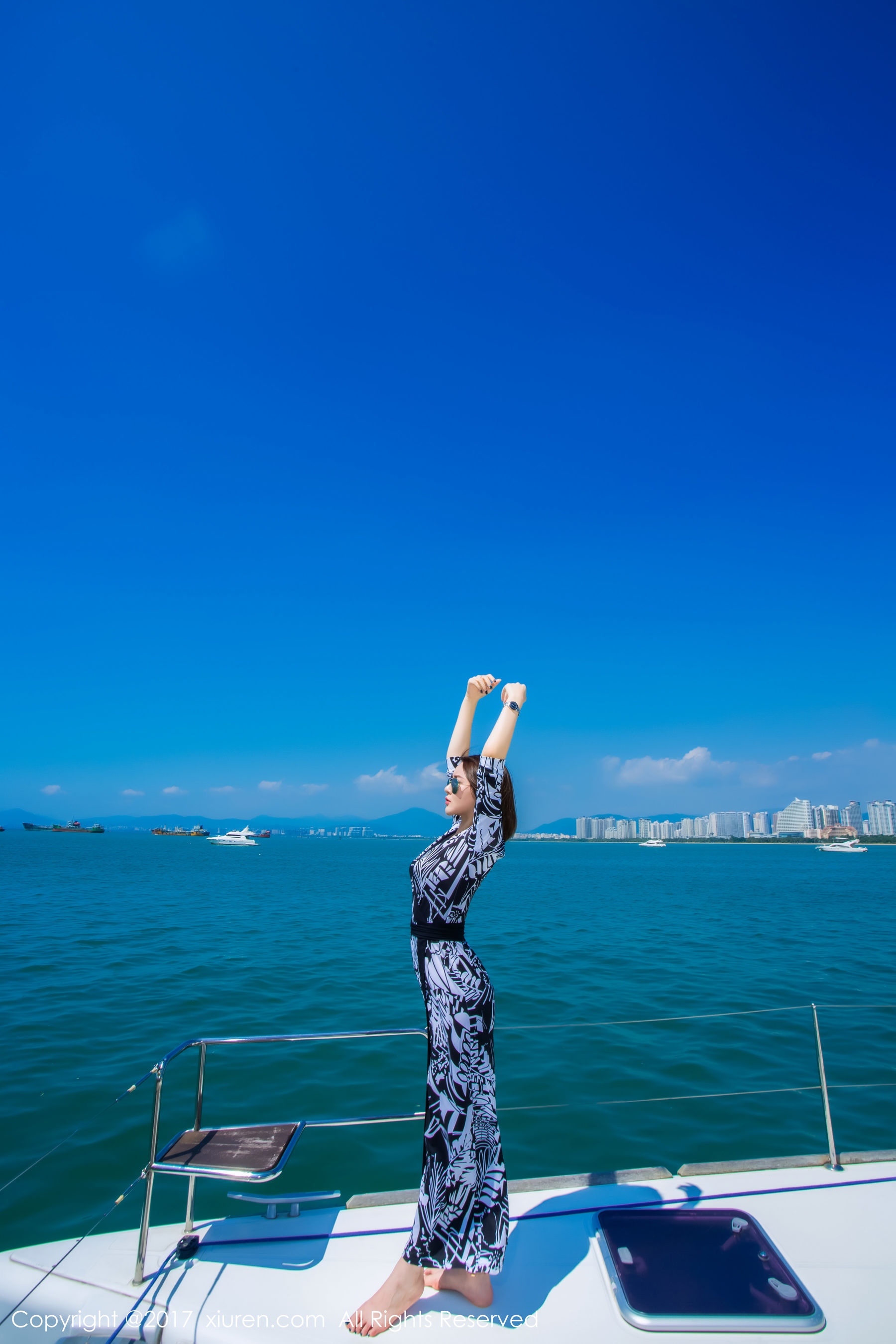 模特女神廿十《海南三亚》 秀人 NO.858