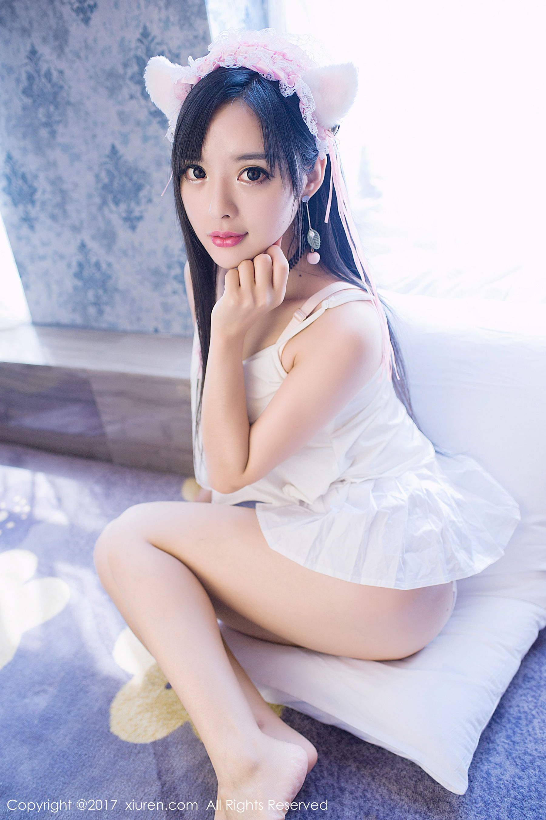 柠檬baby《吊带小猫女+体操服》 秀人 NO.874