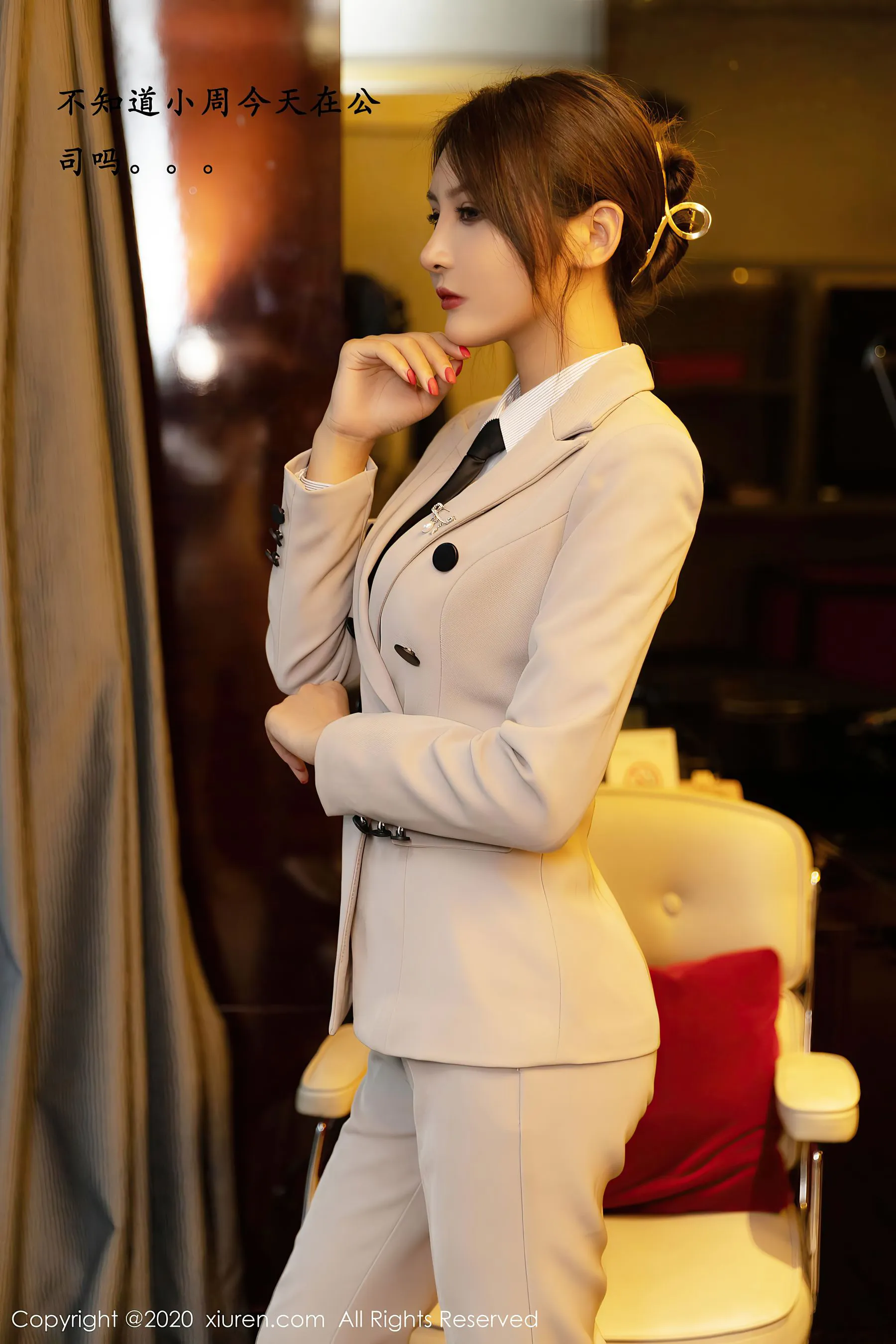 秀人 No.2857 @周于希Sandy&@Emily顾奈奈