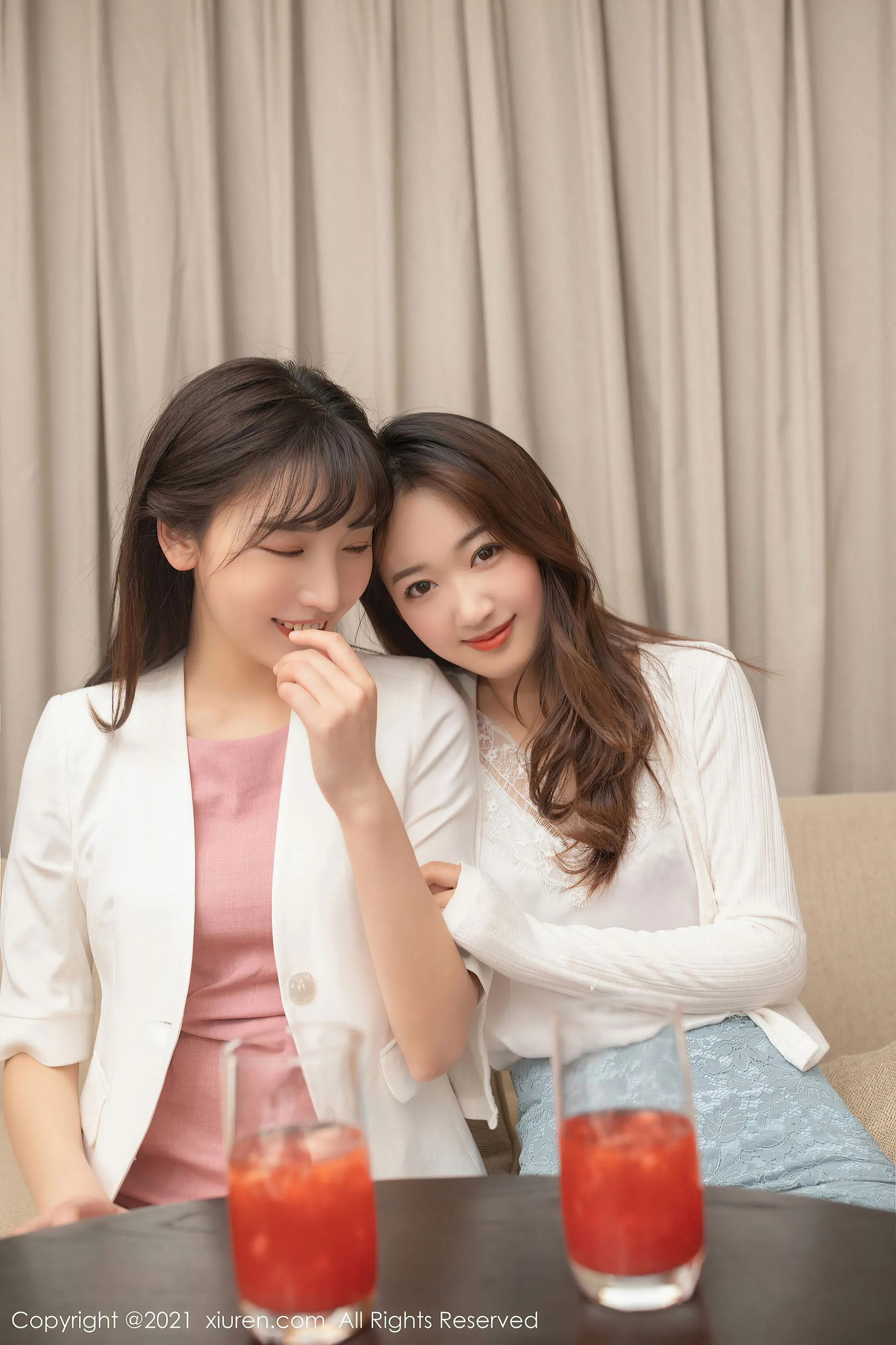 秀人 No.3115 唐安琪&@陆萱萱
