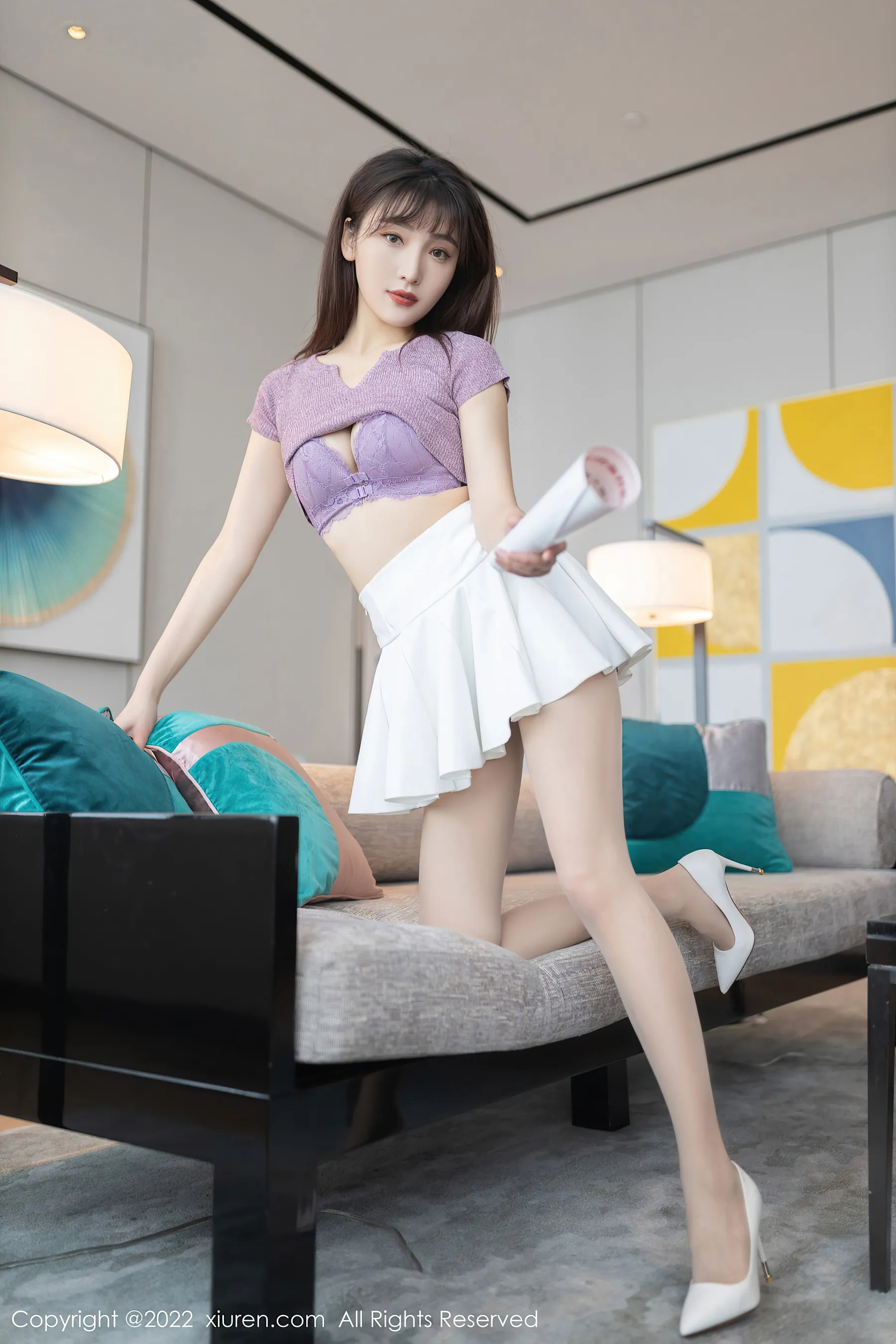 秀人网 No.4570 陆萱萱 清纯美腿大学生