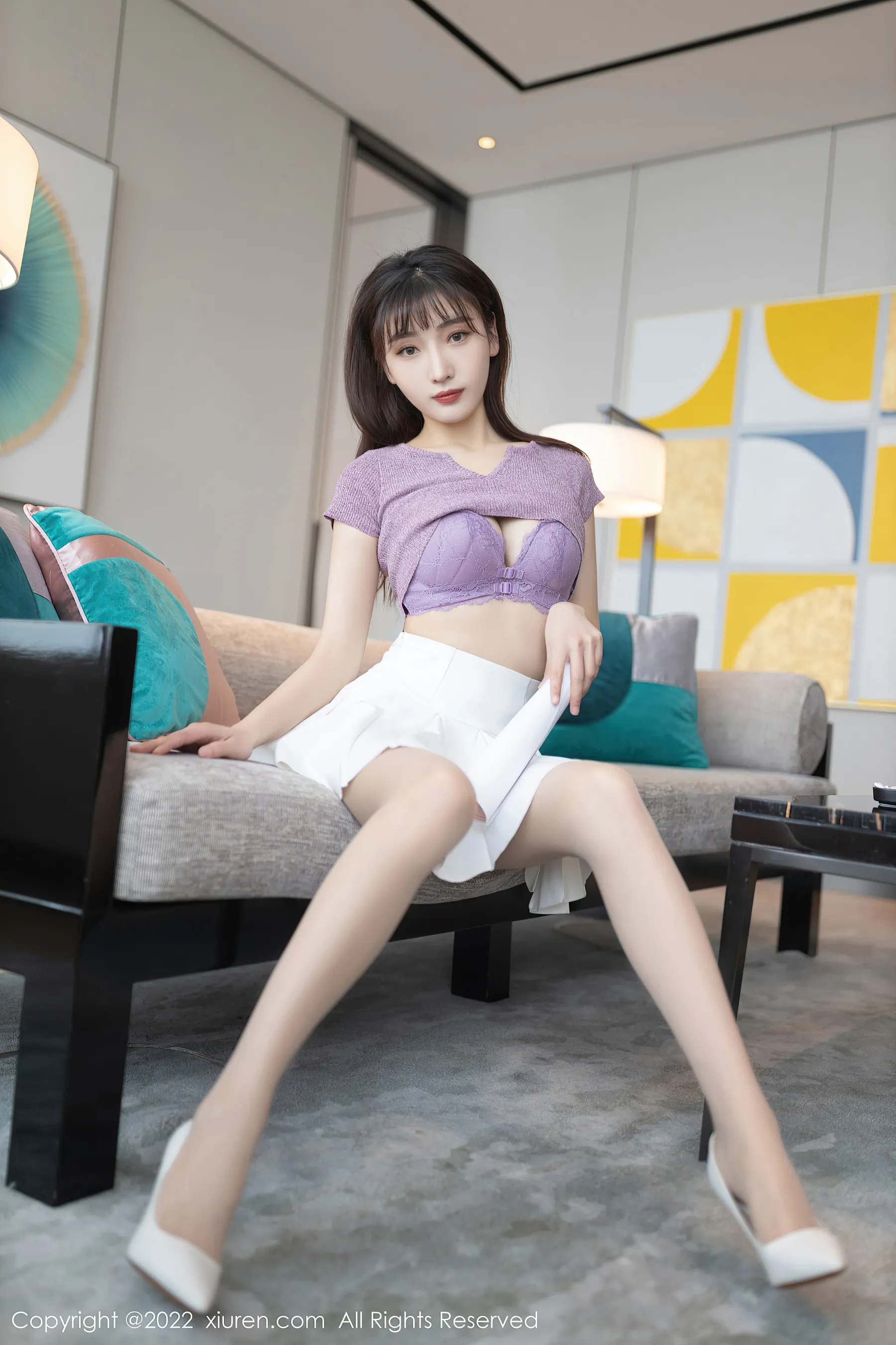 秀人网 No.4570 陆萱萱 清纯美腿大学生