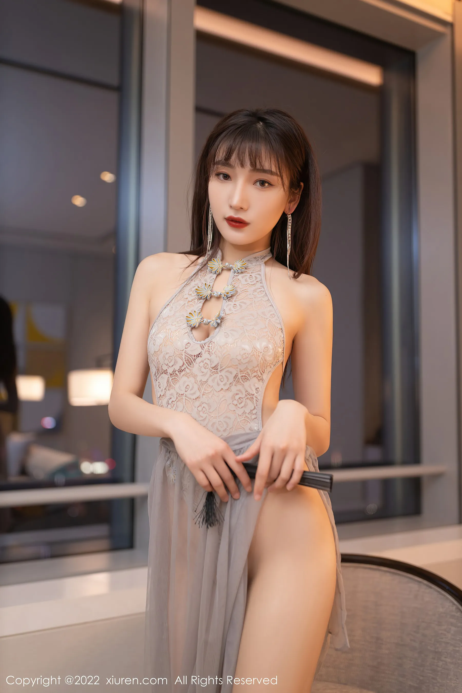 秀人网 No.4592 陆萱萱 长裙美腿