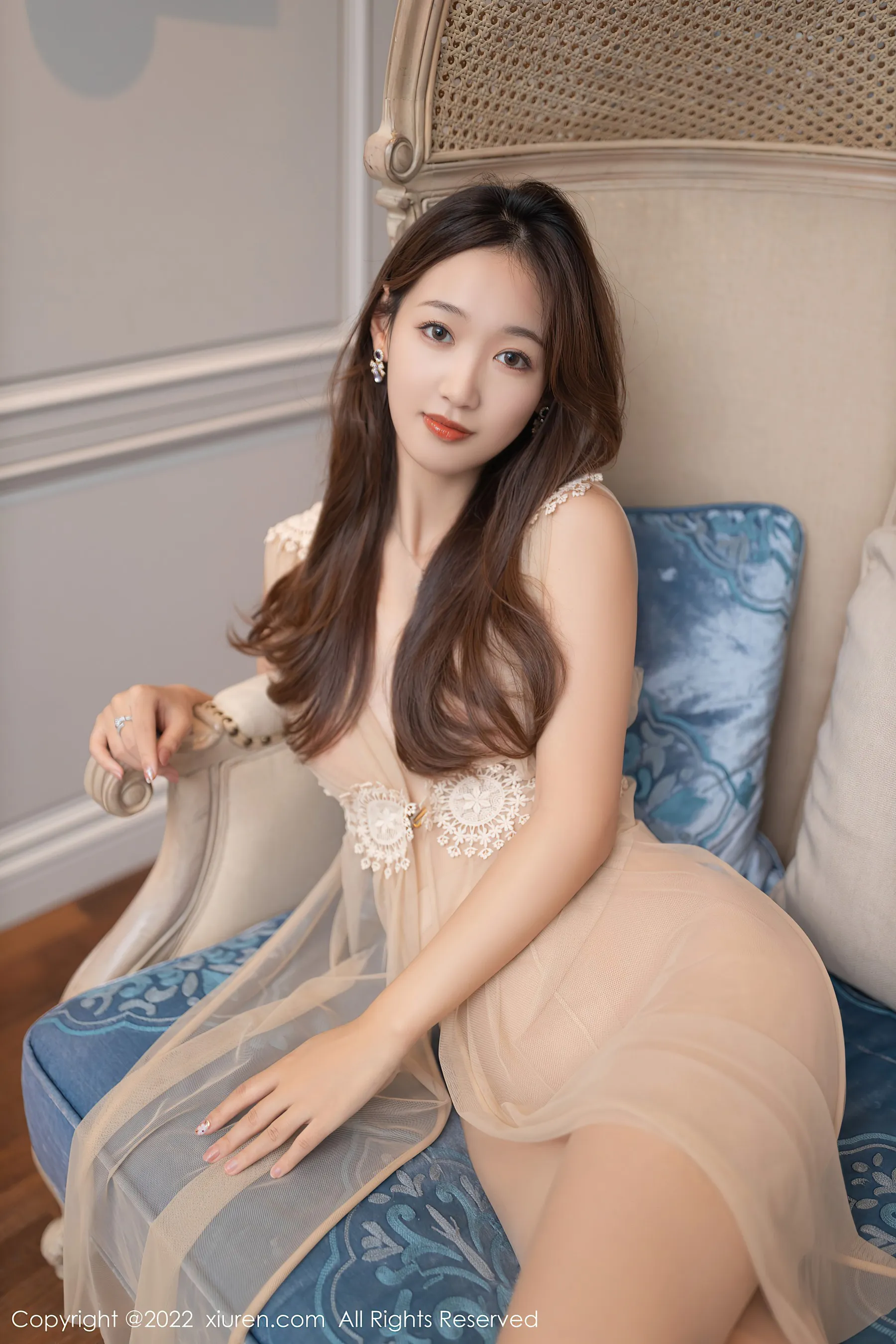 秀人网 No.4601 唐安琪 薄纱美腿清纯美女