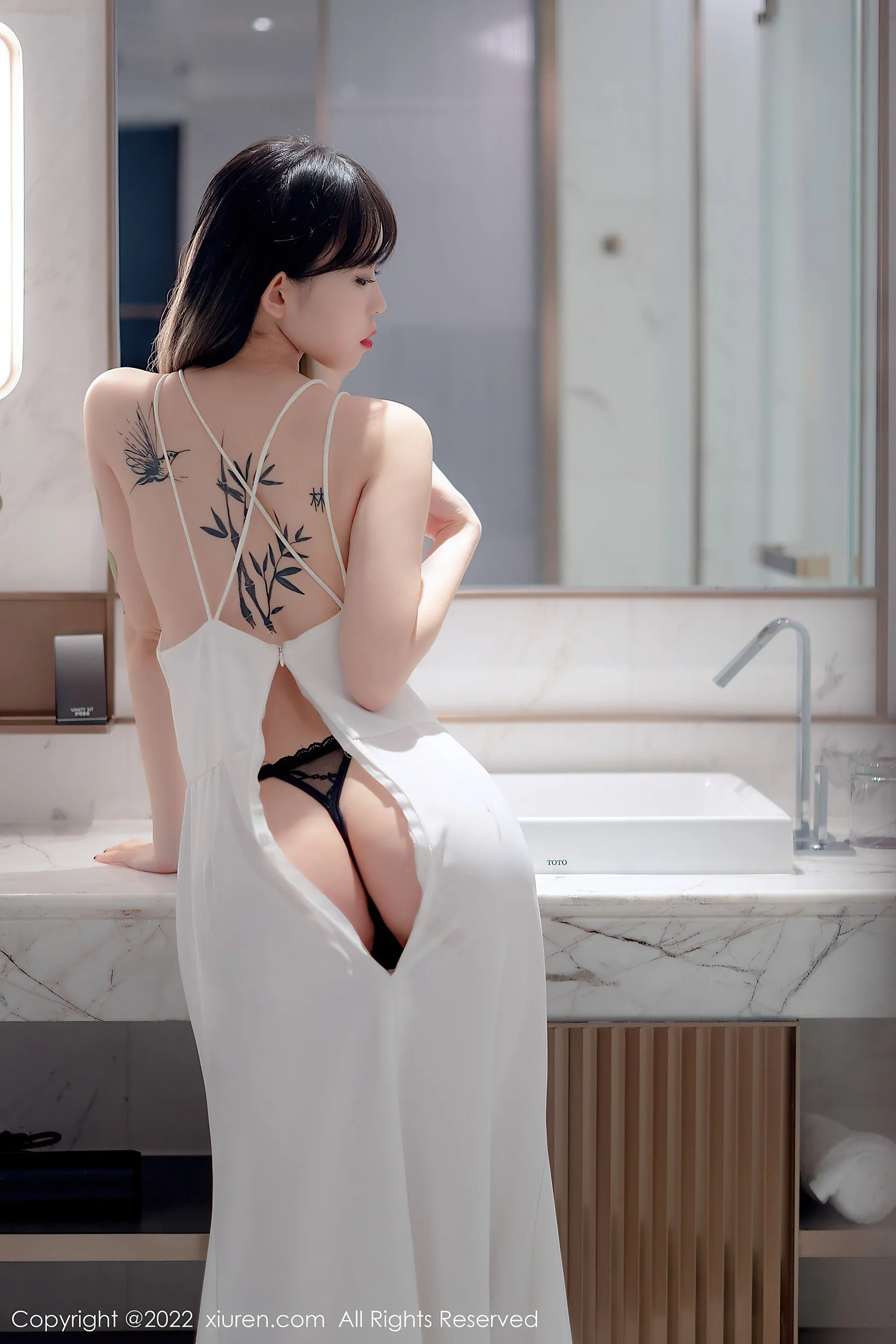 秀人网 No.4611 奶瓶. 淑女美腿长裙薄纱