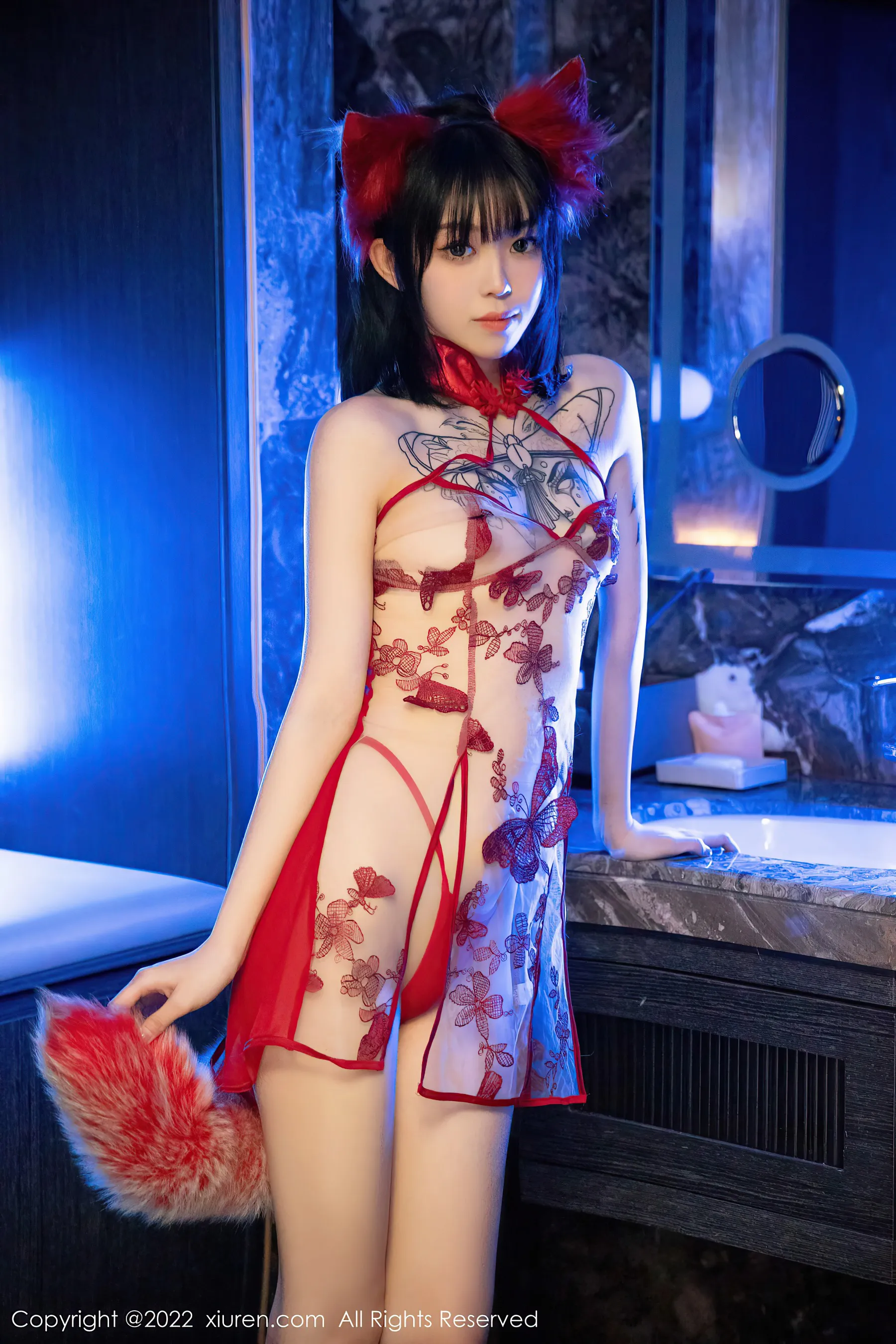 秀人网 No.4634 奶瓶. 清纯美腿情趣内衣