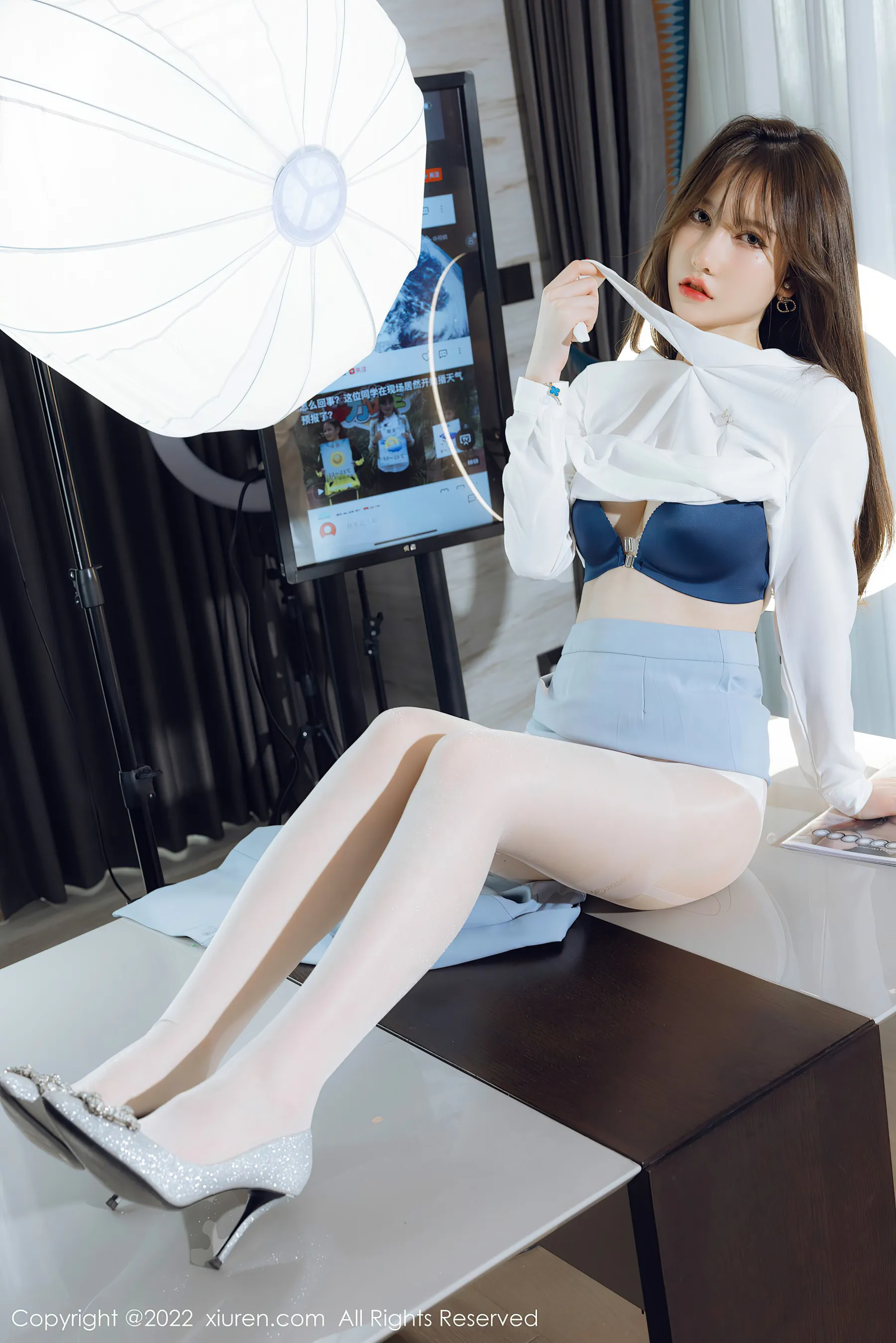 秀人网 No.4658 美桃酱 丝袜美臀