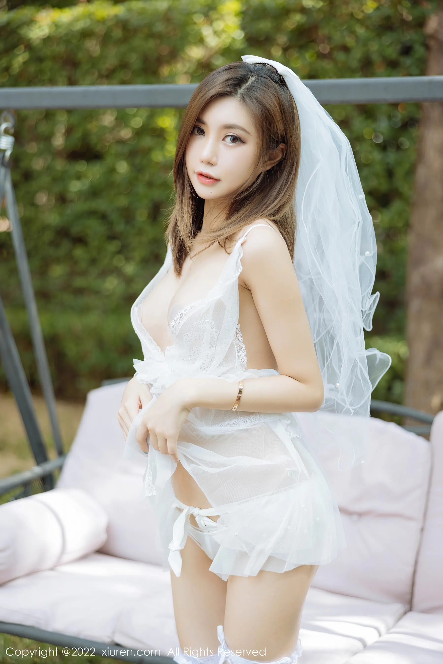 秀人网 No.4820 绮里嘉ula 女神婚纱旅拍