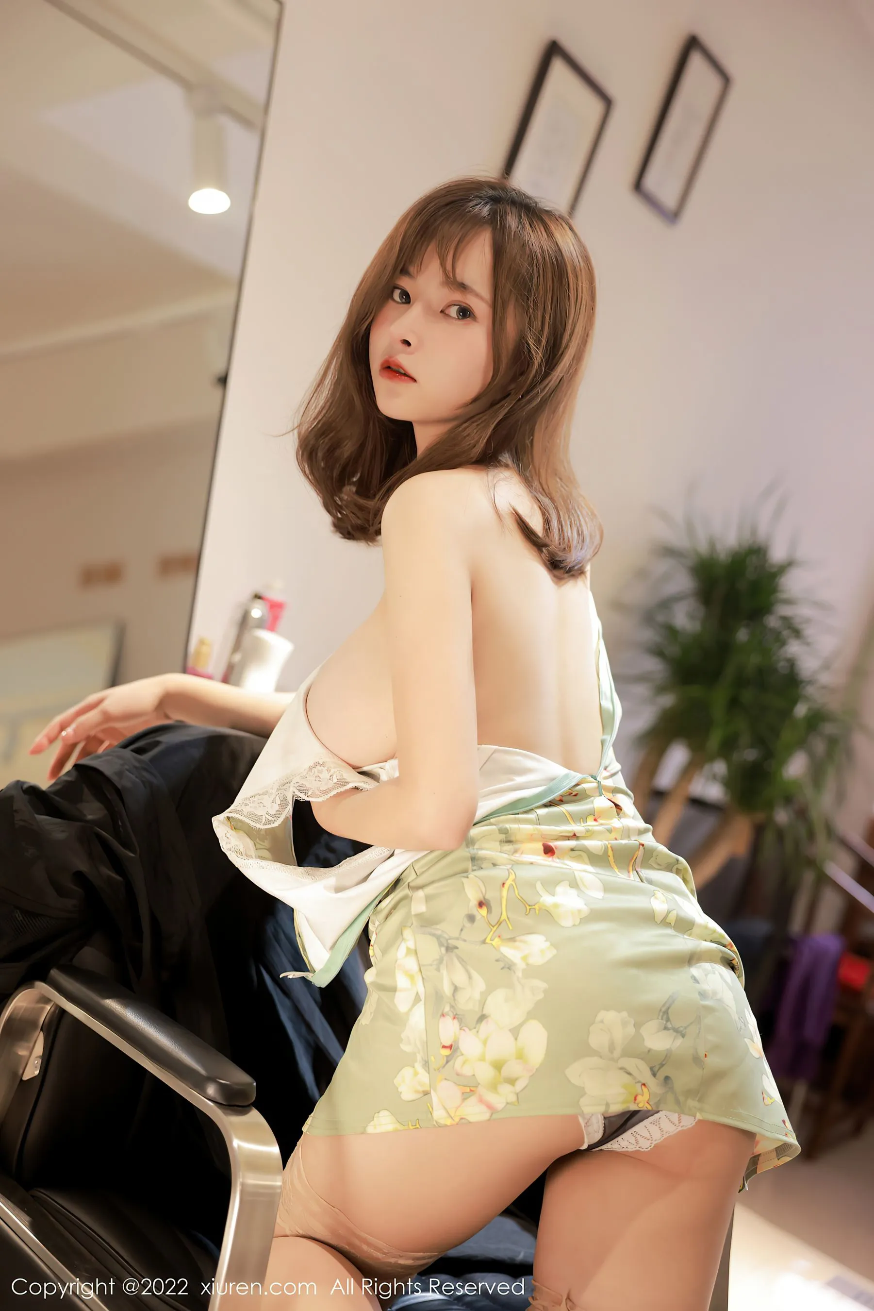 秀人网 No.4895 奈沐子 旗袍写真