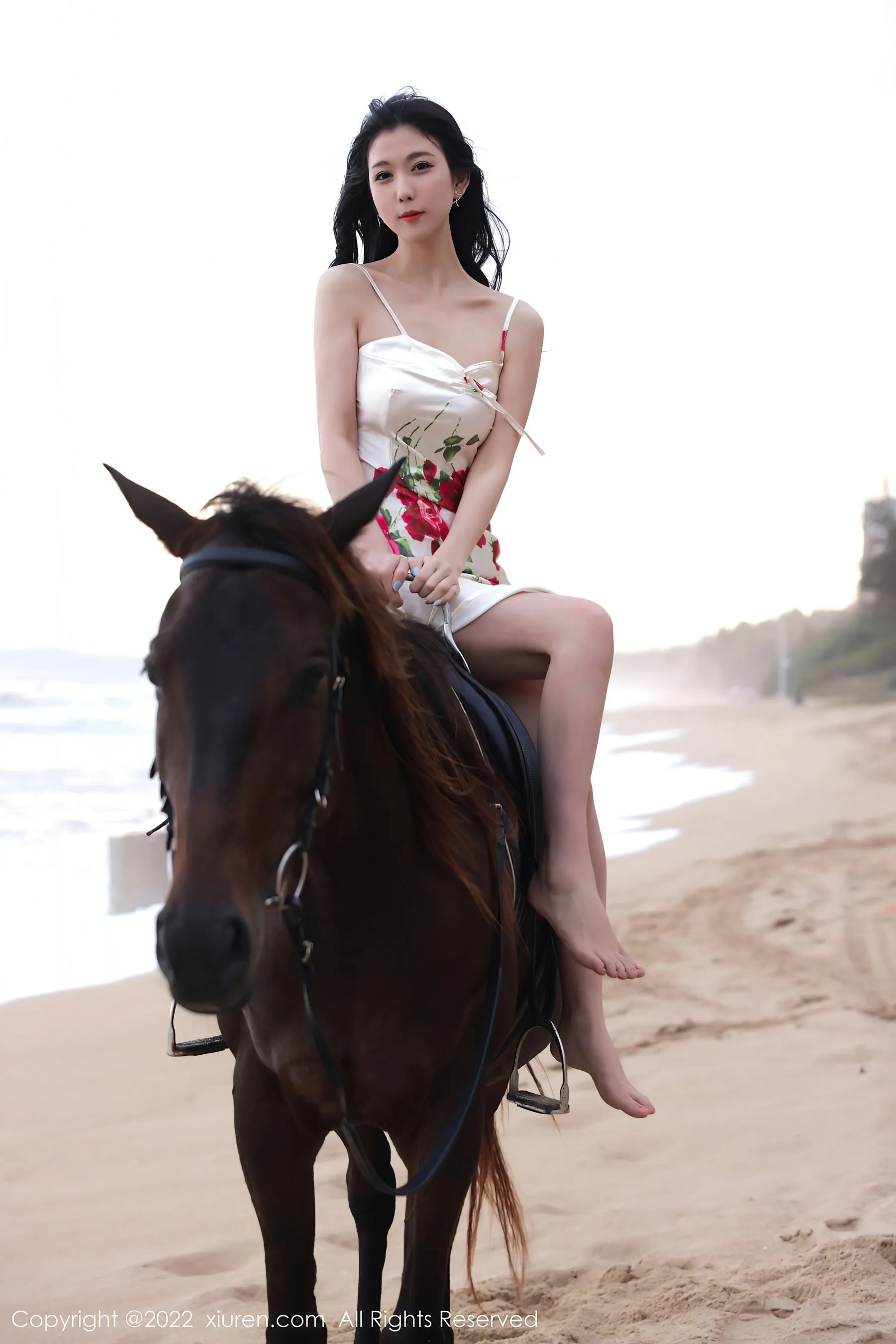 秀人网 No.4915 李雅柔182CM 海边美女性感写真