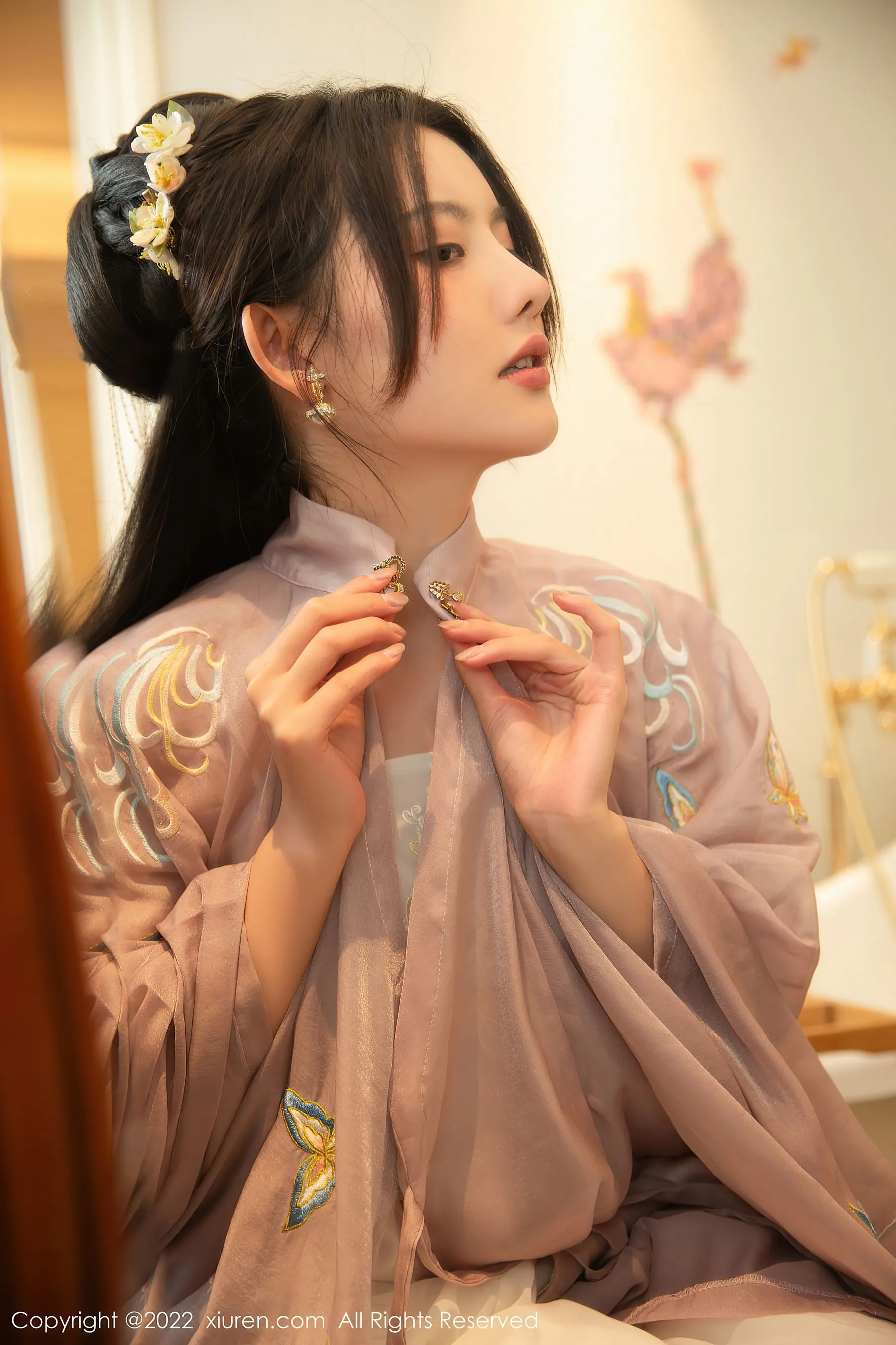 秀人网 No.4945 就是阿朱啊 古装美腿