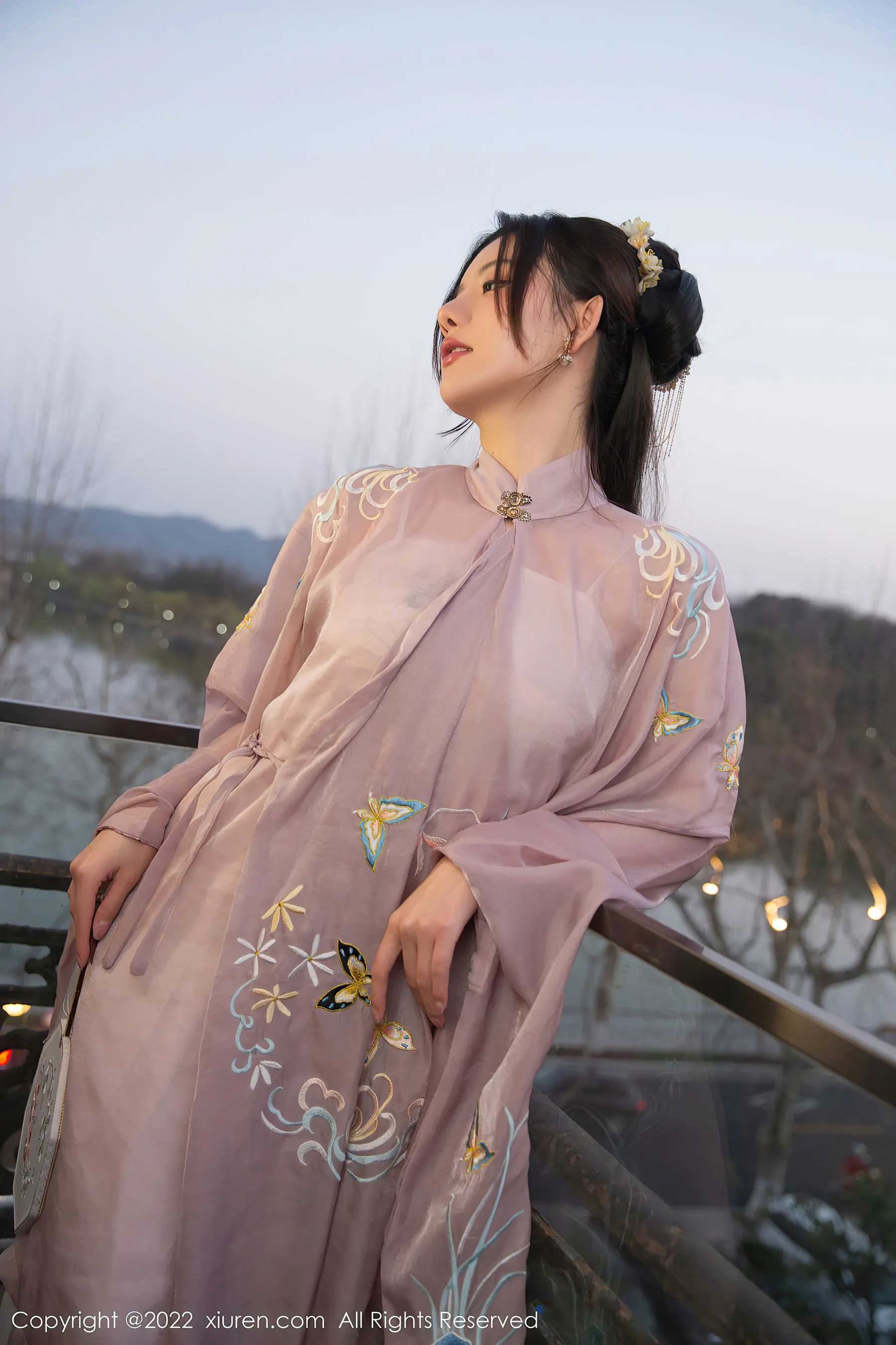 秀人网 No.4945 就是阿朱啊 古装美腿