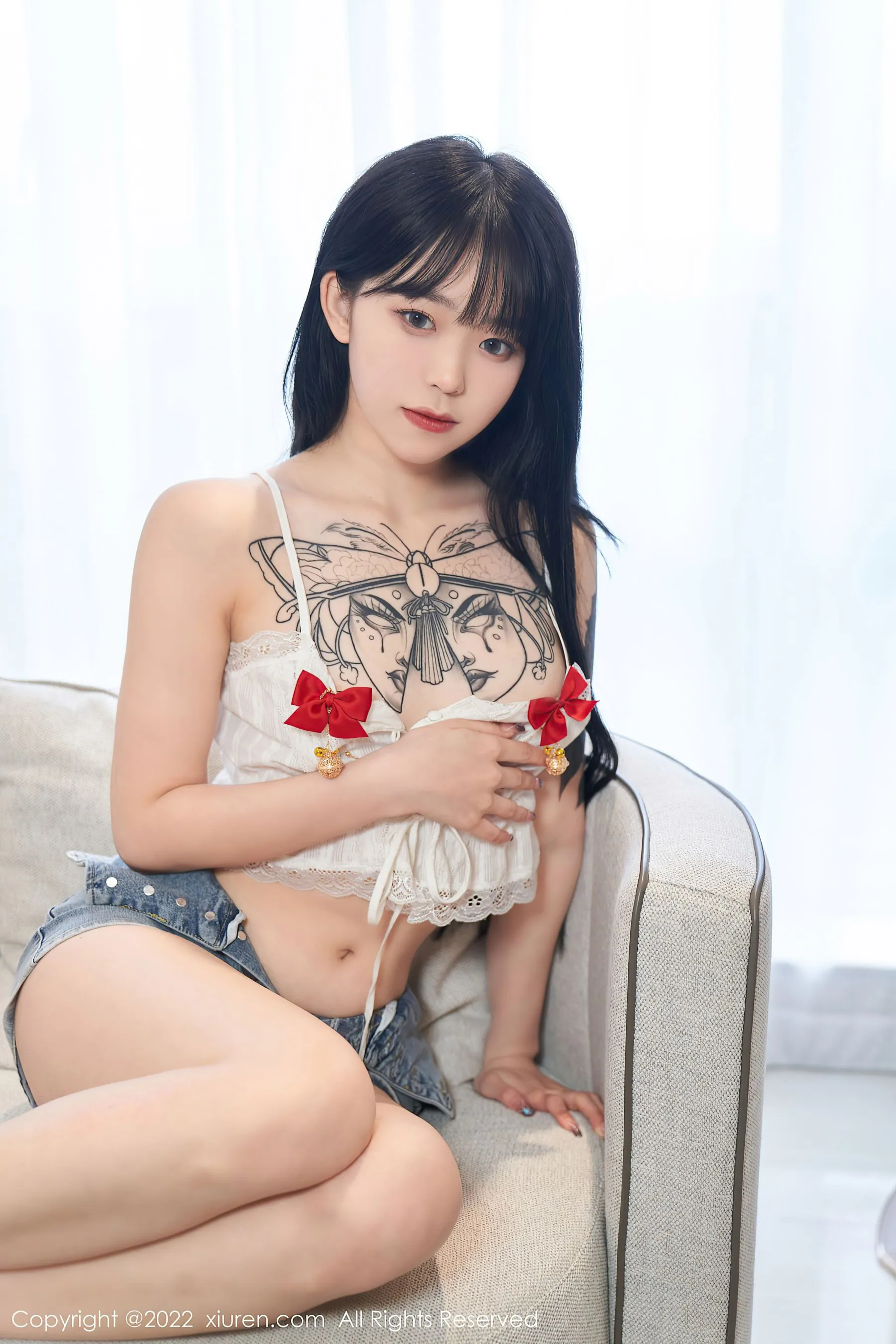 秀人网 No.5124 奶瓶. 牛仔裤美腿