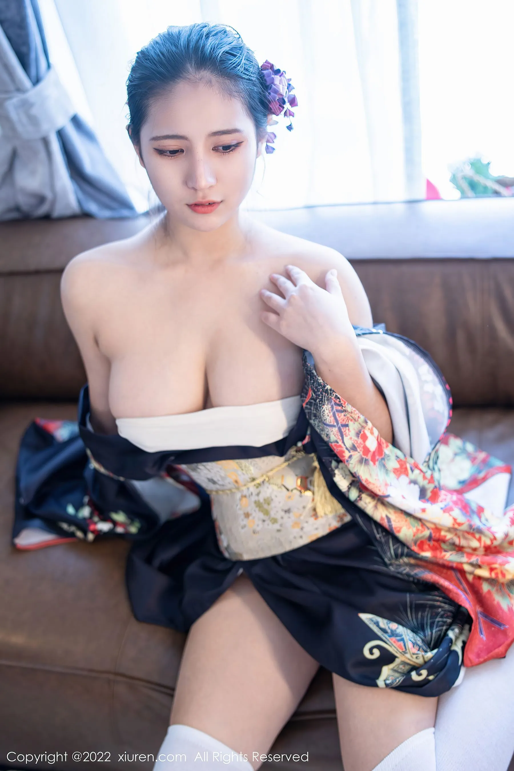 秀人网 No.5309 久久Aimee 和服美臀
