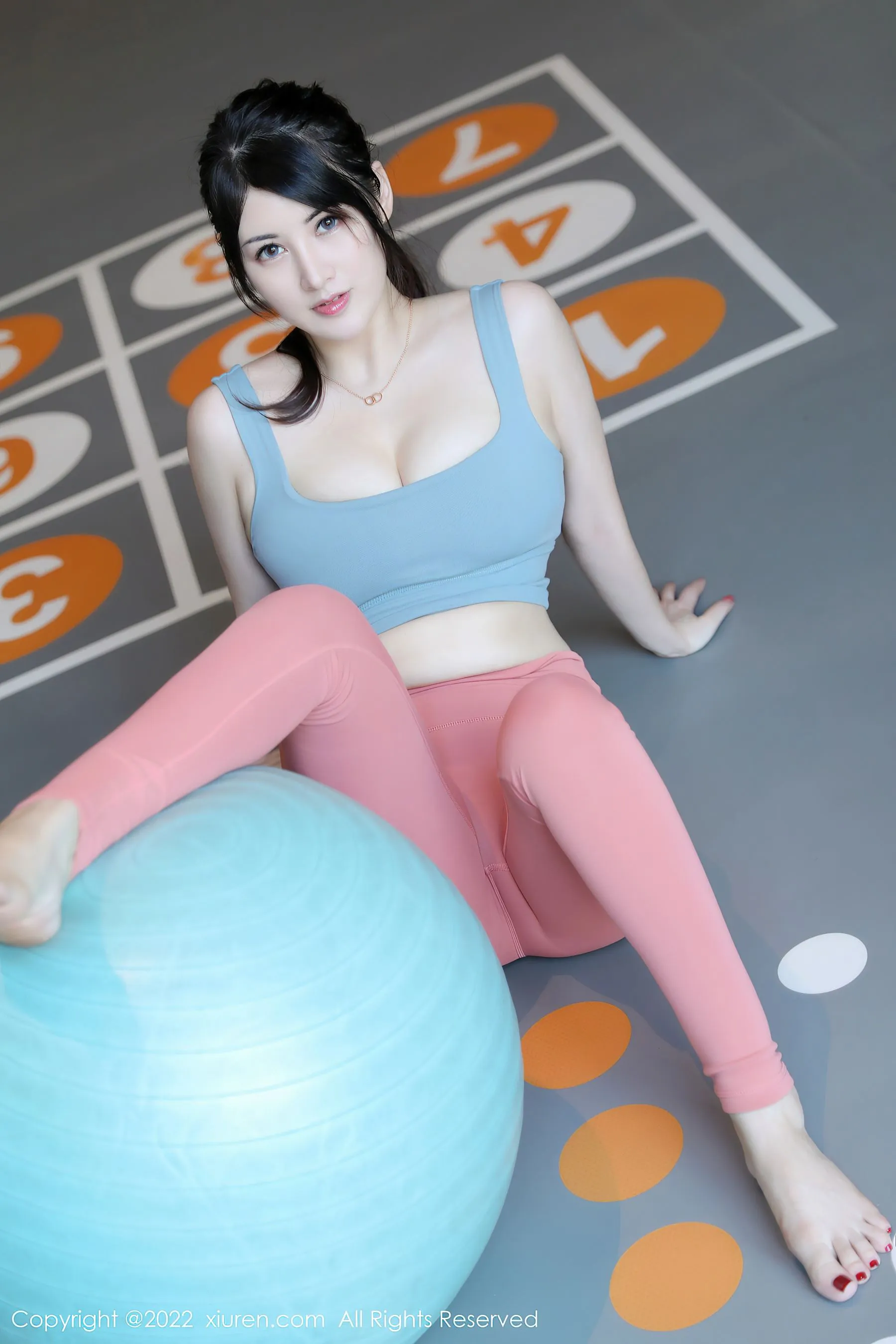 秀人网 No.5406 诗诗kiki 运动美腿
