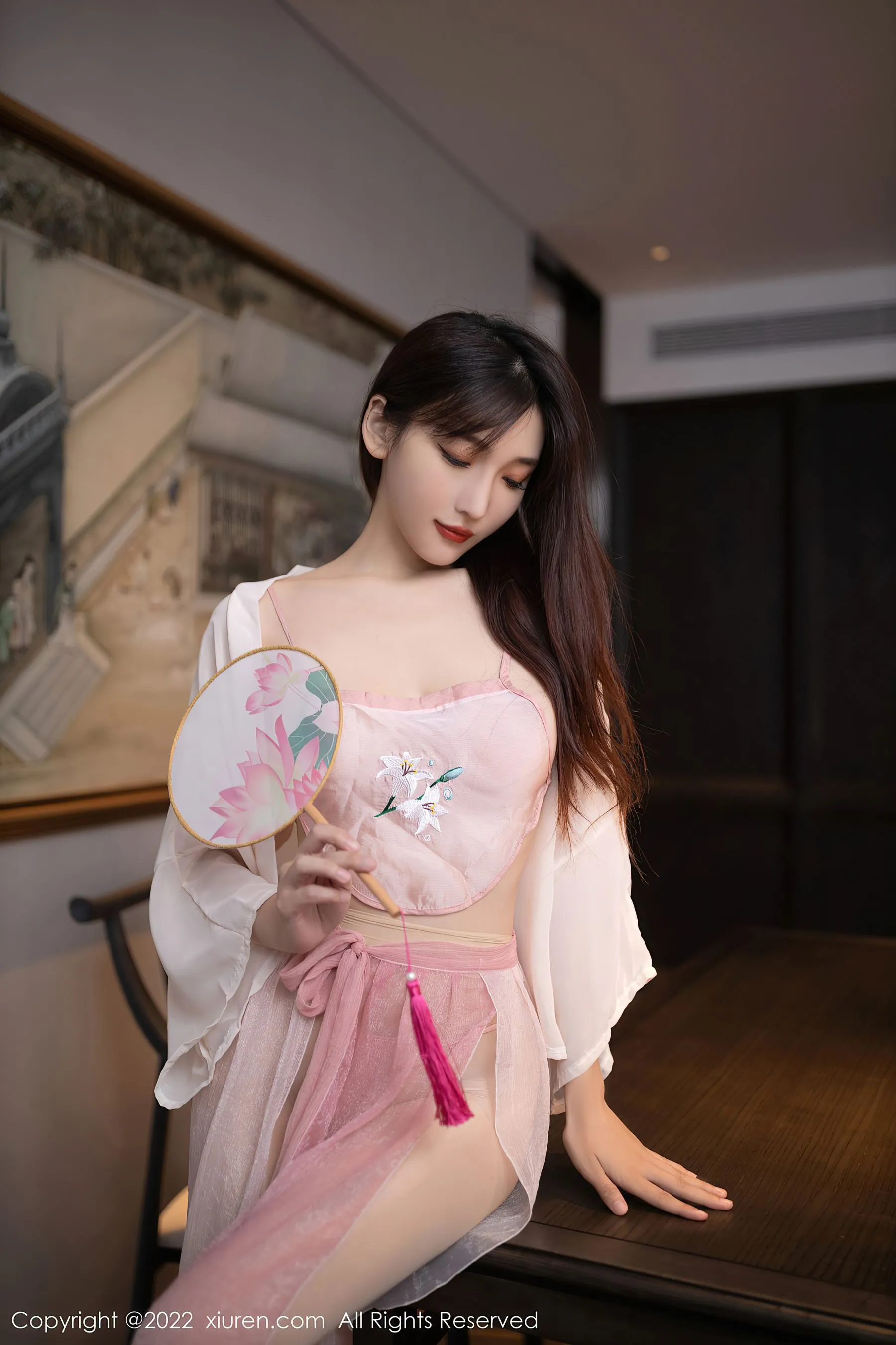 秀人网 No.5666 陆萱萱 古装美腿