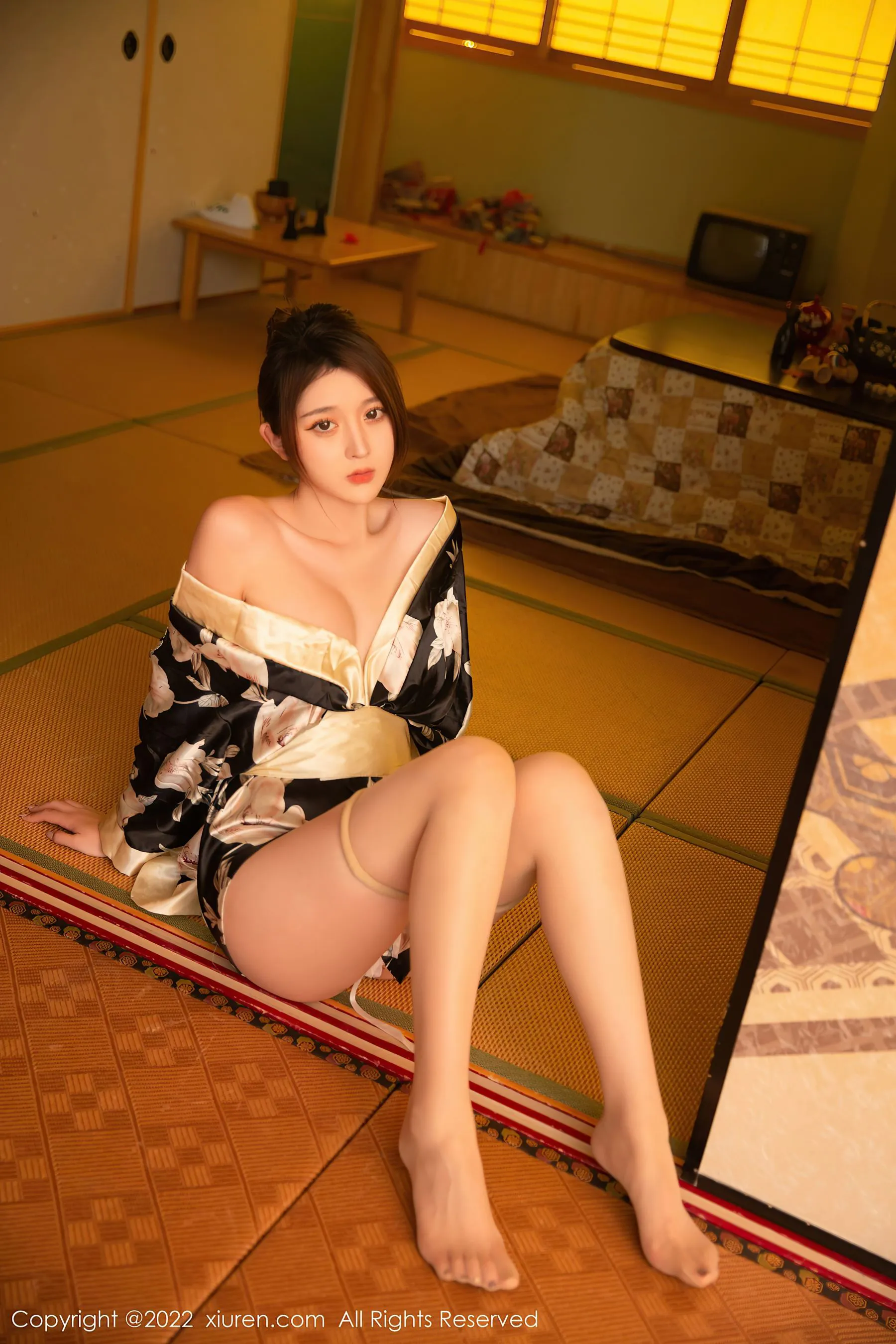 秀人网 No.5942 夏甜甜 和服美腿