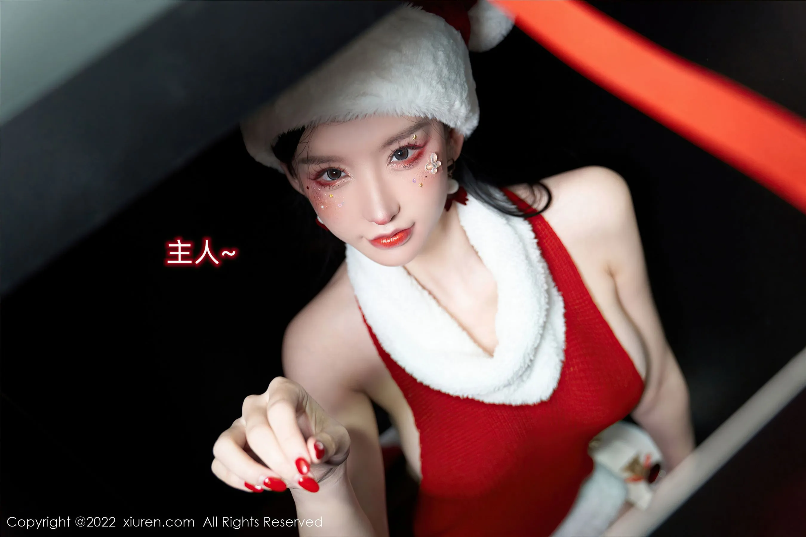 秀人网 No.6038 周于希Sally 圣诞美臀
