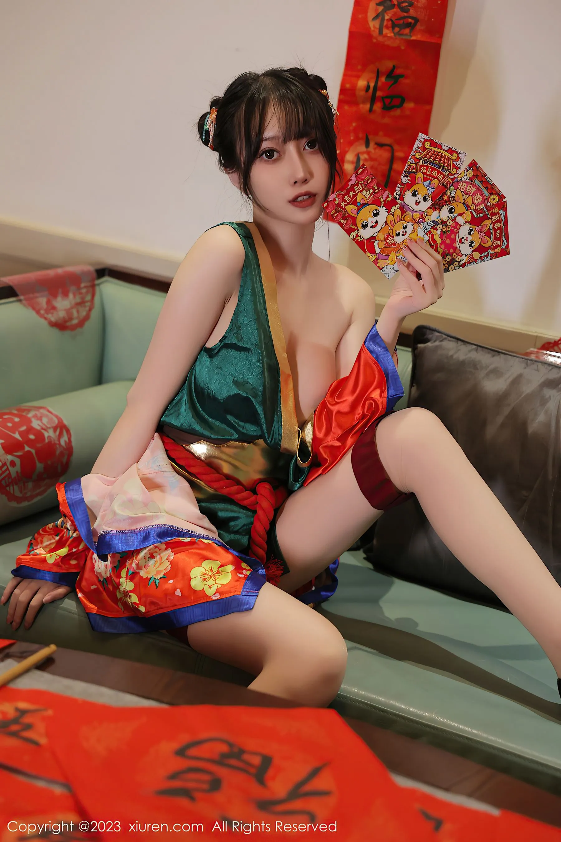 秀人网 No.6167 玥儿玥er 新春美腿