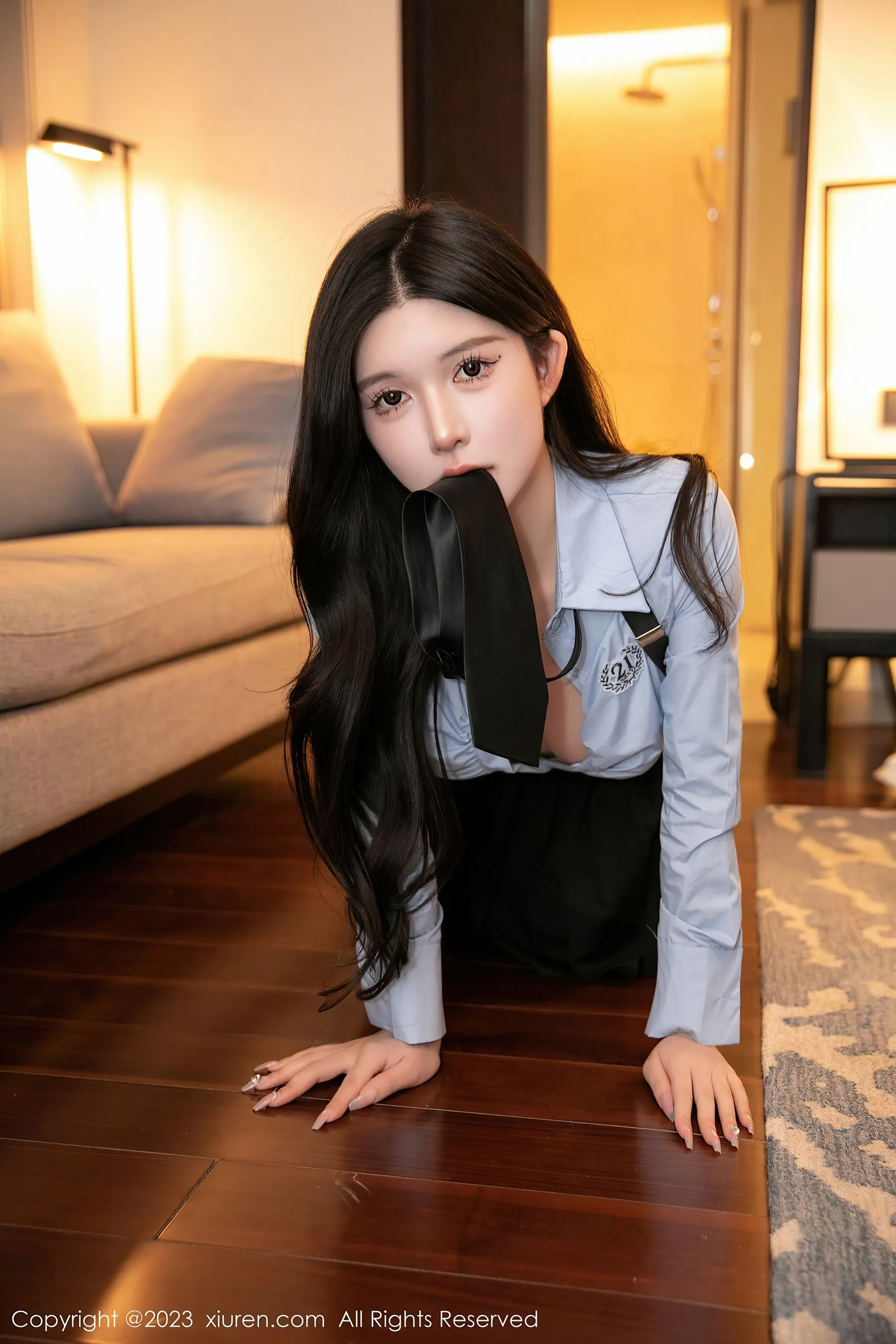 秀人网 No.6539 林珊珊 黑丝美腿