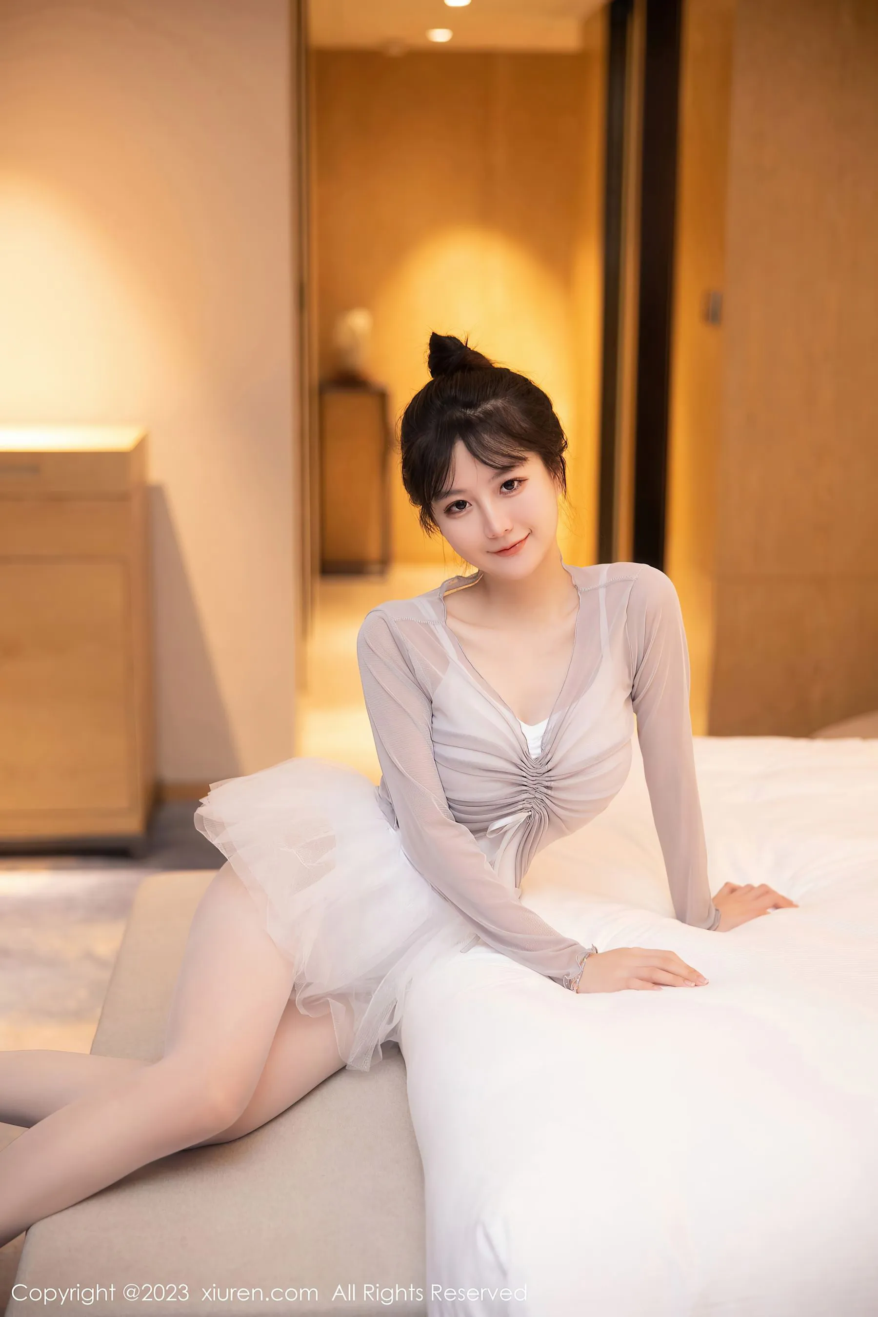 秀人网 No.6592 谢小蒽 丝袜美腿