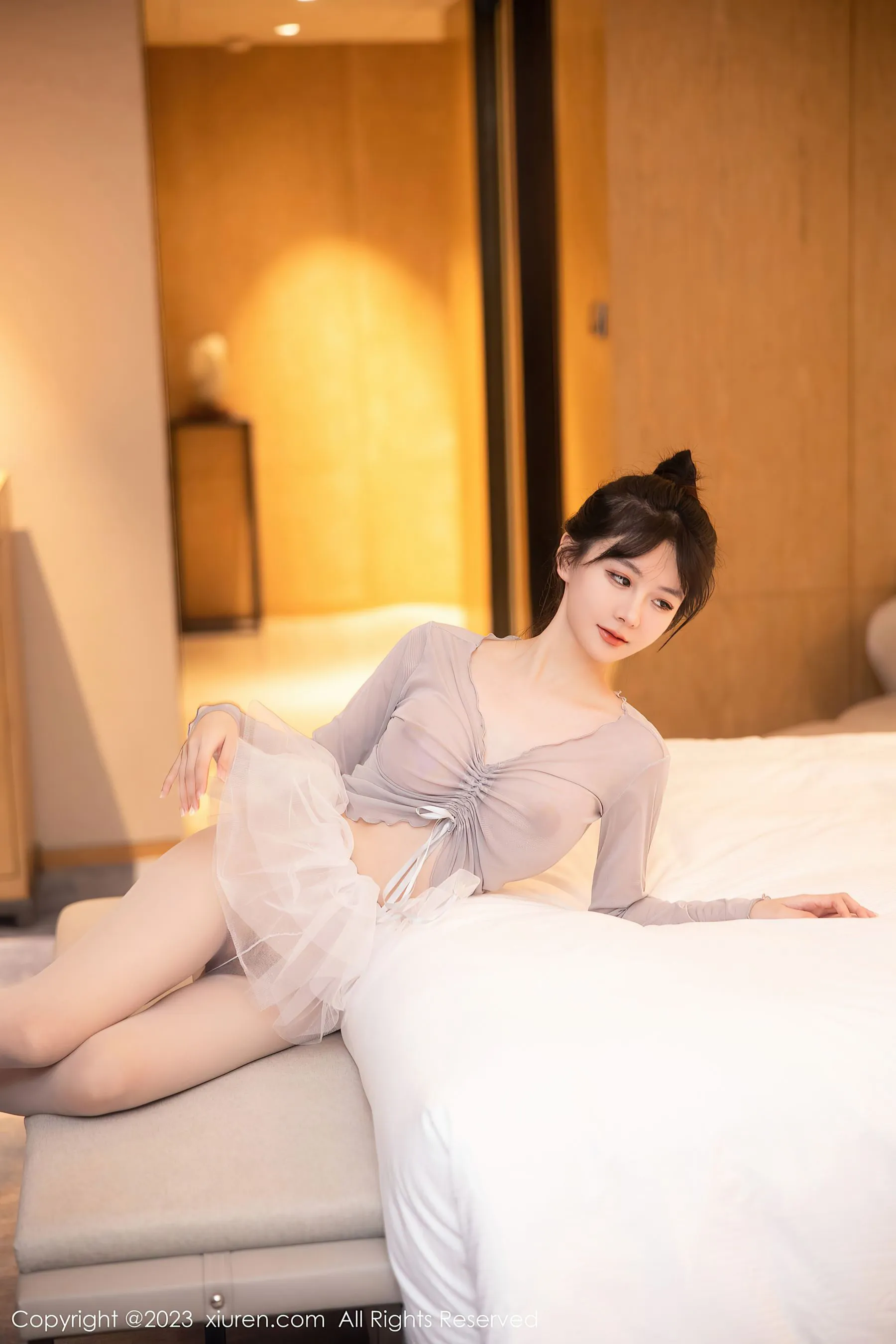 秀人网 No.6592 谢小蒽 丝袜美腿