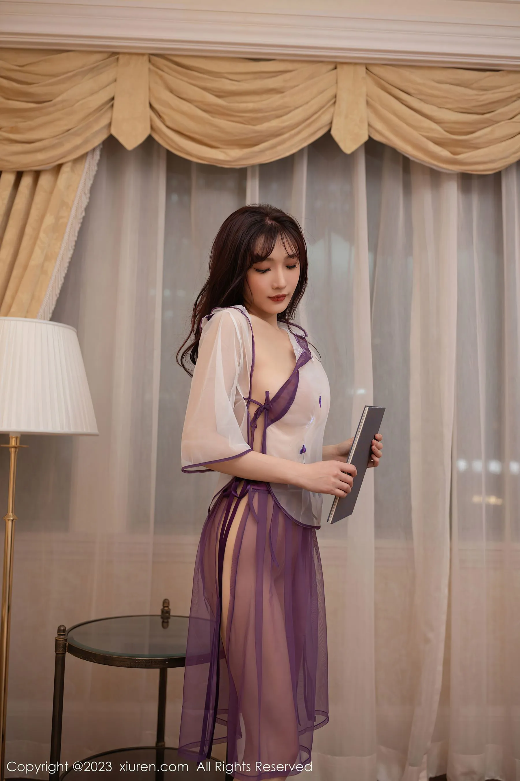 秀人网 No.6608 陆萱萱 古装美腿