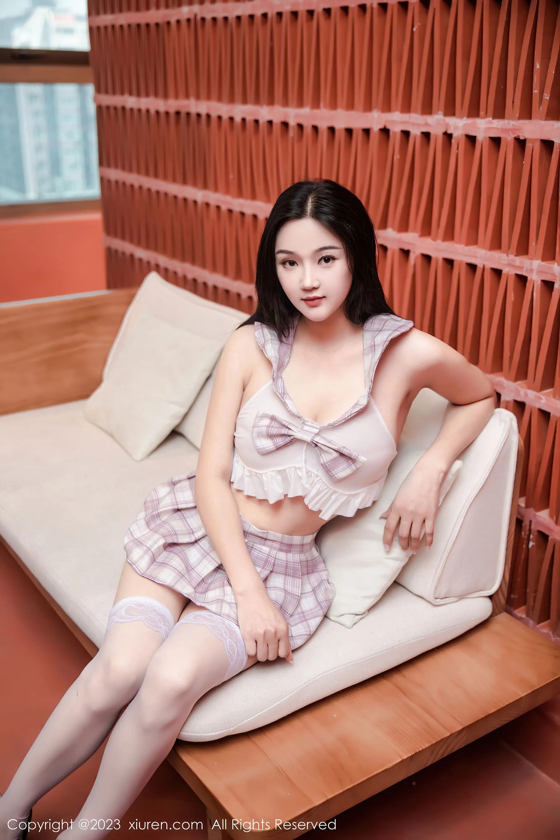 秀人网 No.6733 慕嫣然Lancy 新人美臀