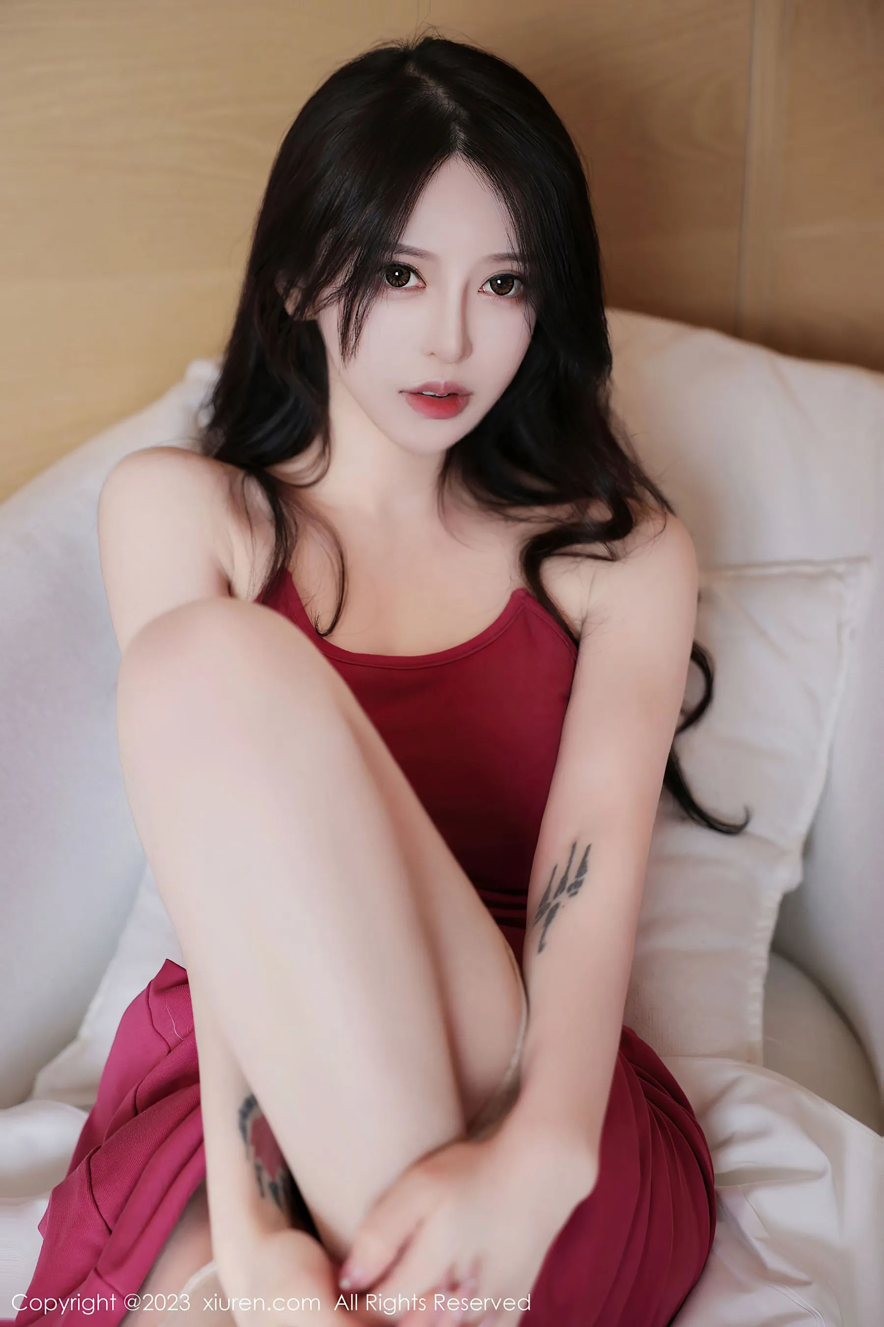 秀人网 No.6778 玉兔miki 吊带裙美腿