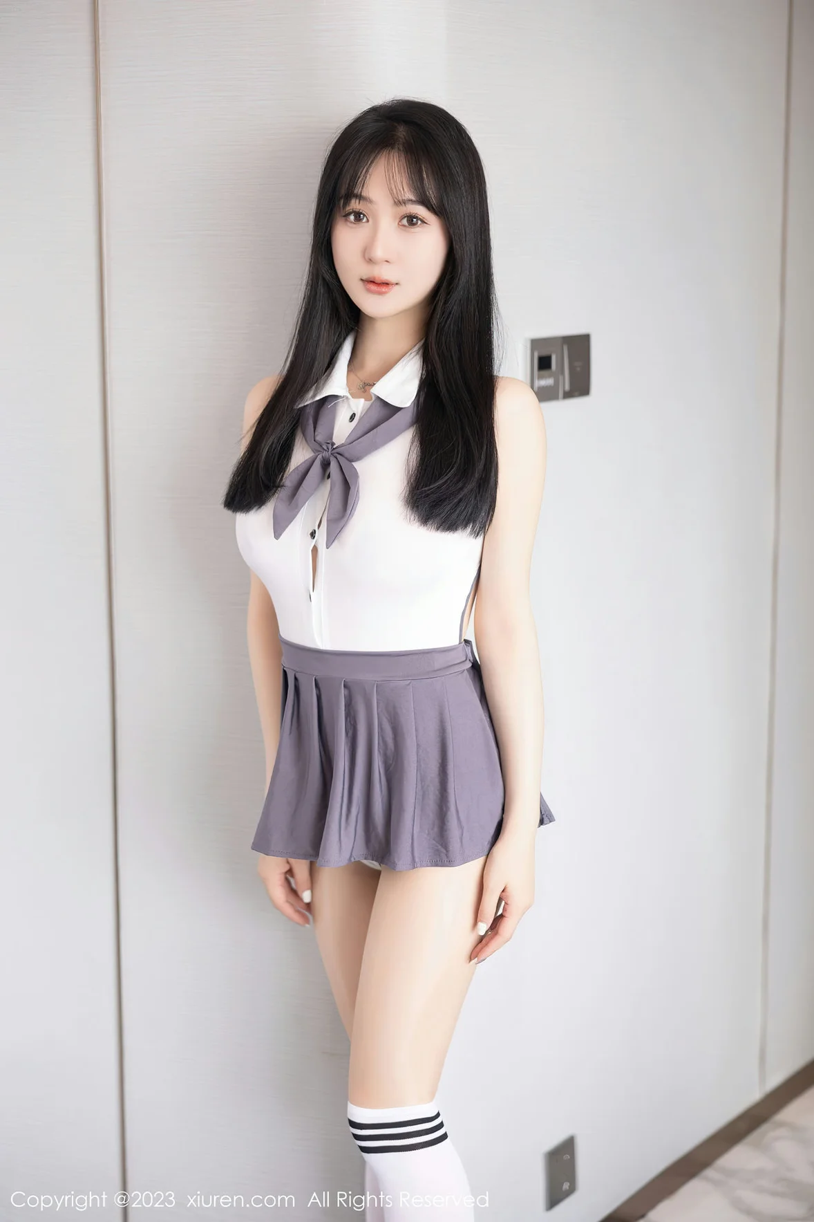 XiuRen 秀人 No.6818 柚琪Rich 轻透高开叉性感写真 [99P]