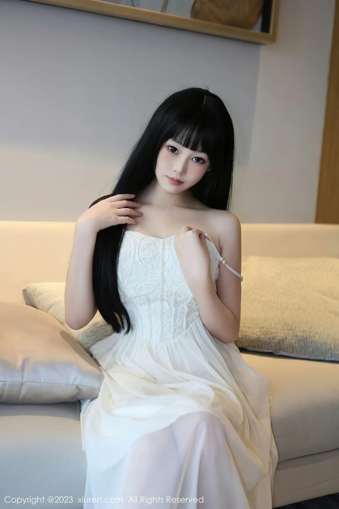XiuRen 秀人 No.6828 早川京子 连衣长裙性感写真 [80P]