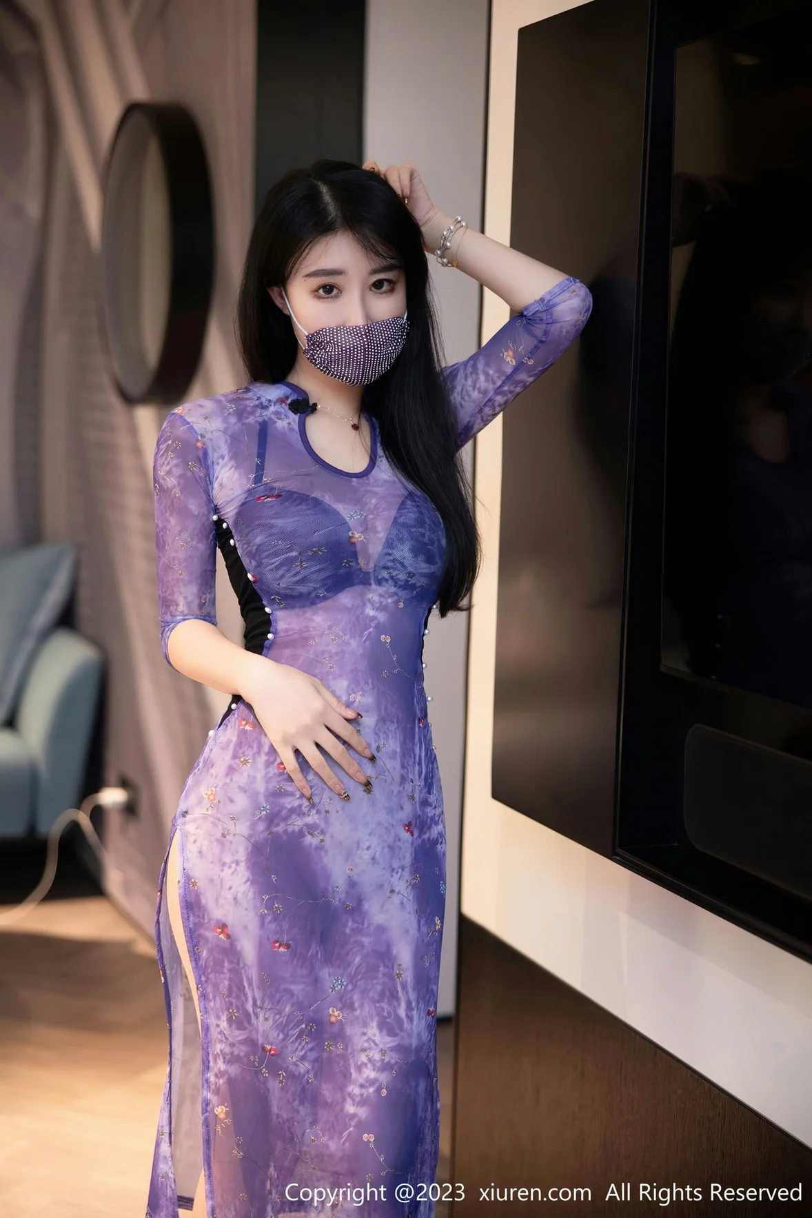 XiuRen 秀人 No.6876 司柠 湿身诱惑性感写真 [57P]