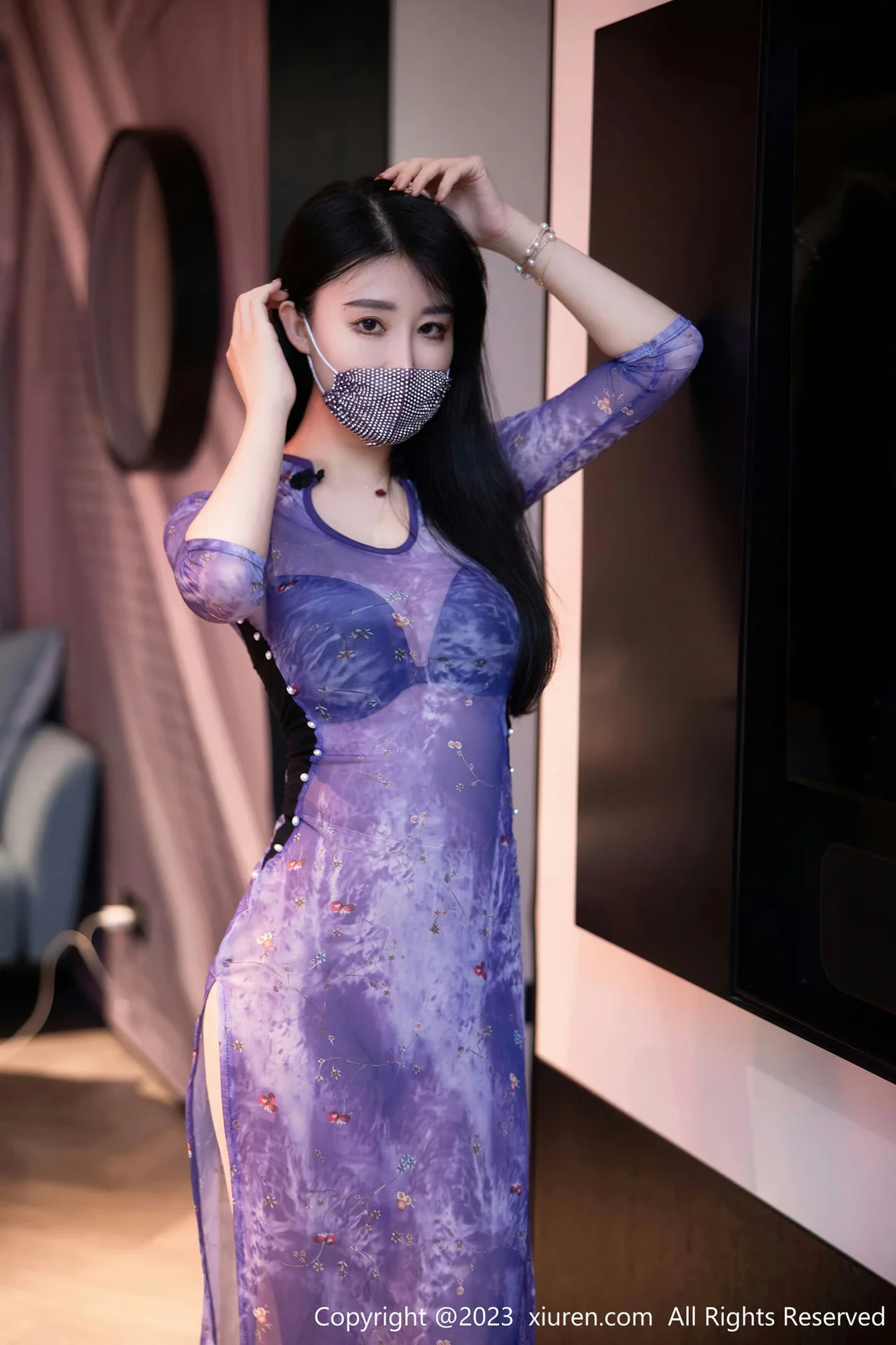 XiuRen 秀人 No.6876 司柠 湿身诱惑性感写真 [57P]