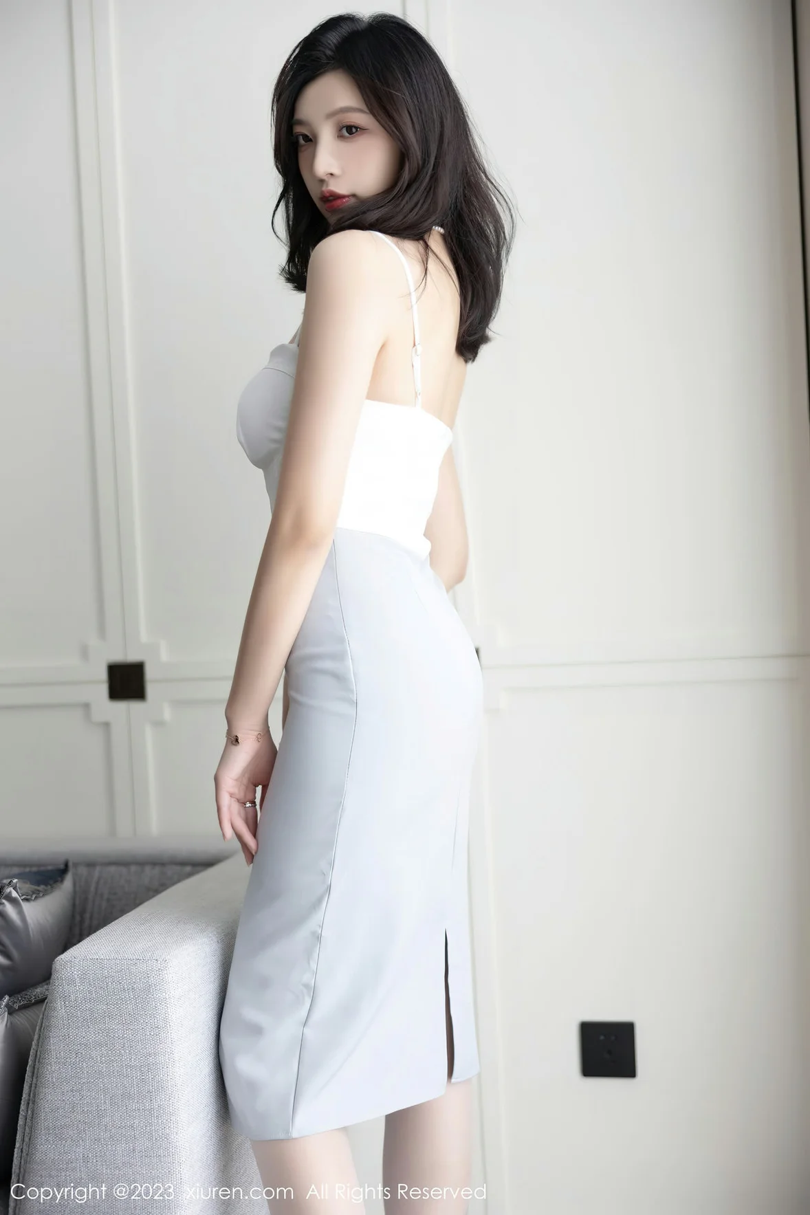 XiuRen 秀人 No.6898 郑颖姗Bev 白色蕾丝内衣性感写真 [83P]