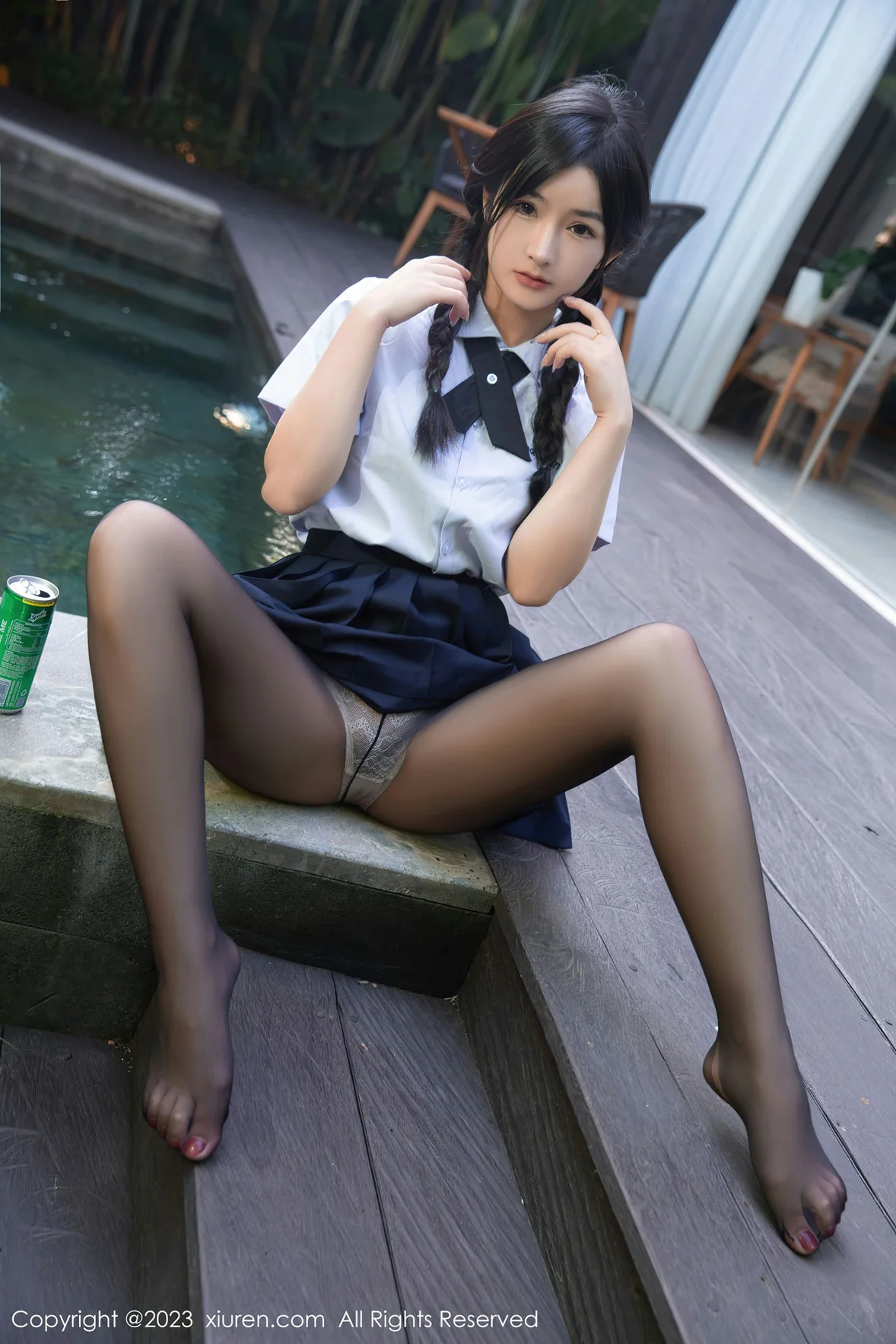 XiuRen 秀人 No.6940 谭小灵 新人学妹制服巴厘岛旅拍 [77P]