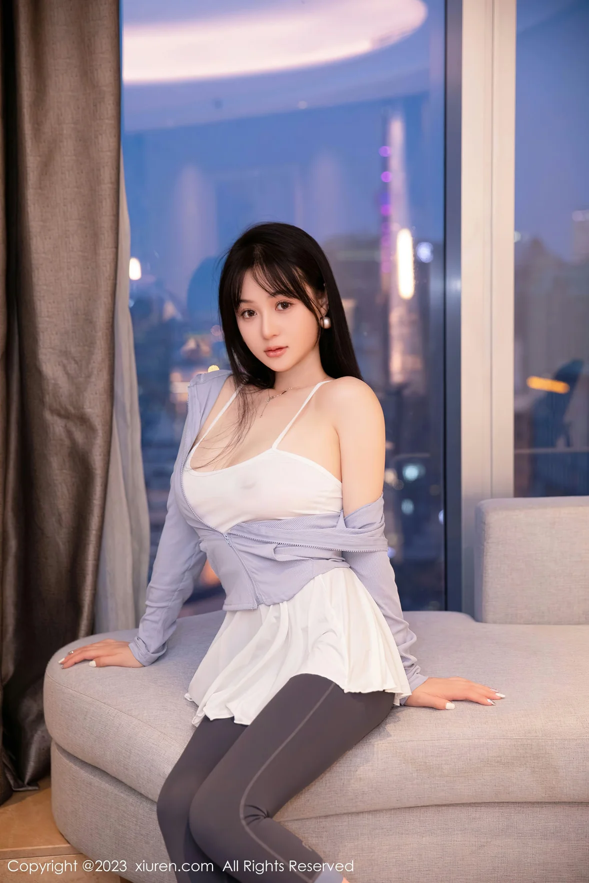 XiuRen 秀人 No.6968 柚琪Rich 轻透吊带性感写真 [84P]