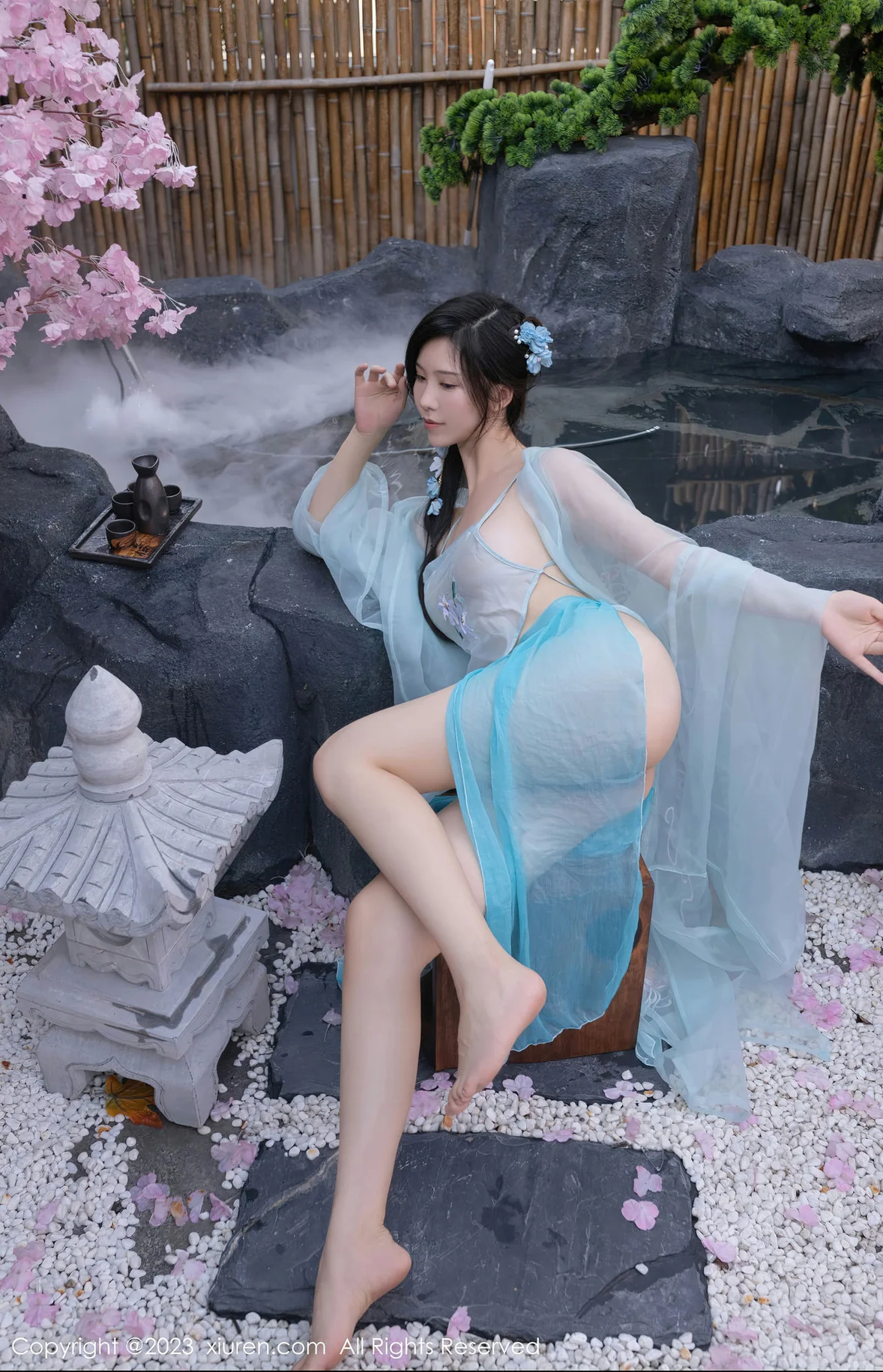 XiuRen 秀人 No.6991 利世 浅蓝色古装 [75P]