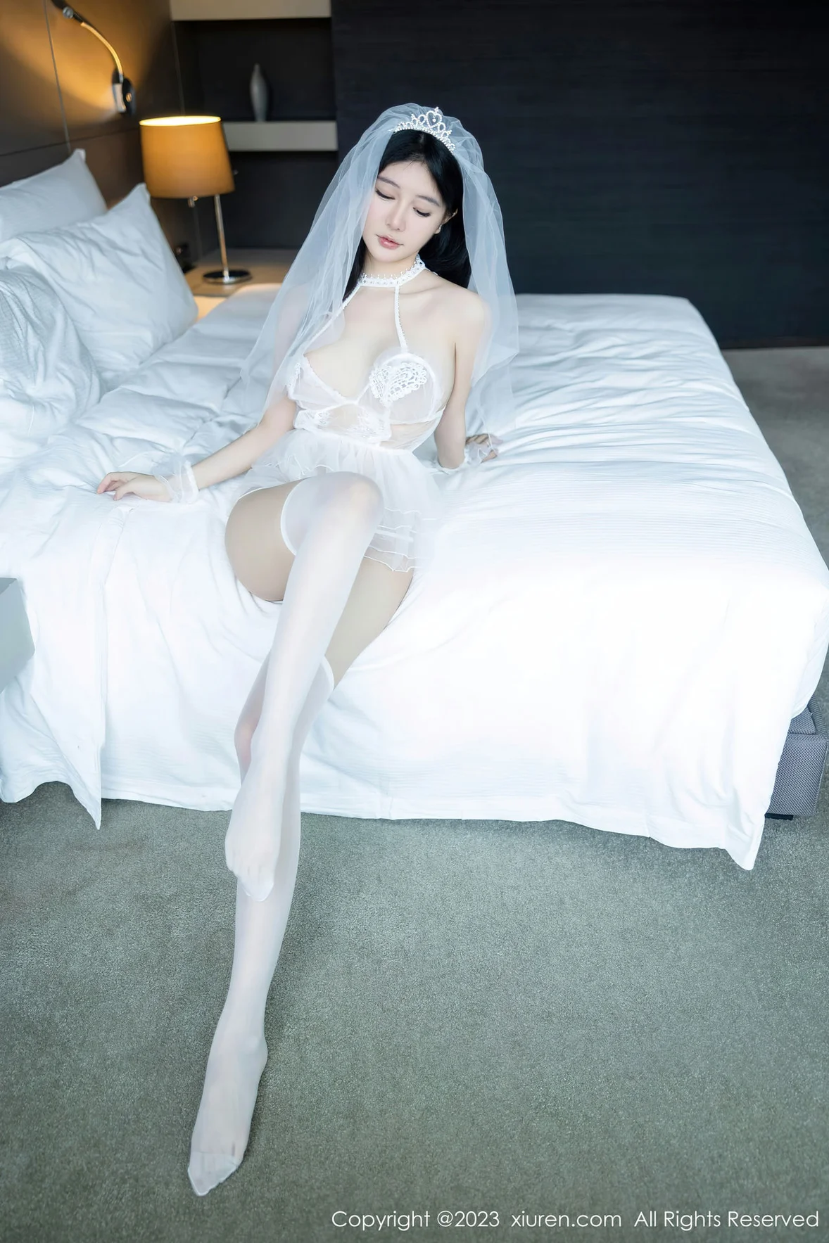 XiuRen 秀人 No.7165 幼幼 情趣婚纱服饰性感写真 [90P]