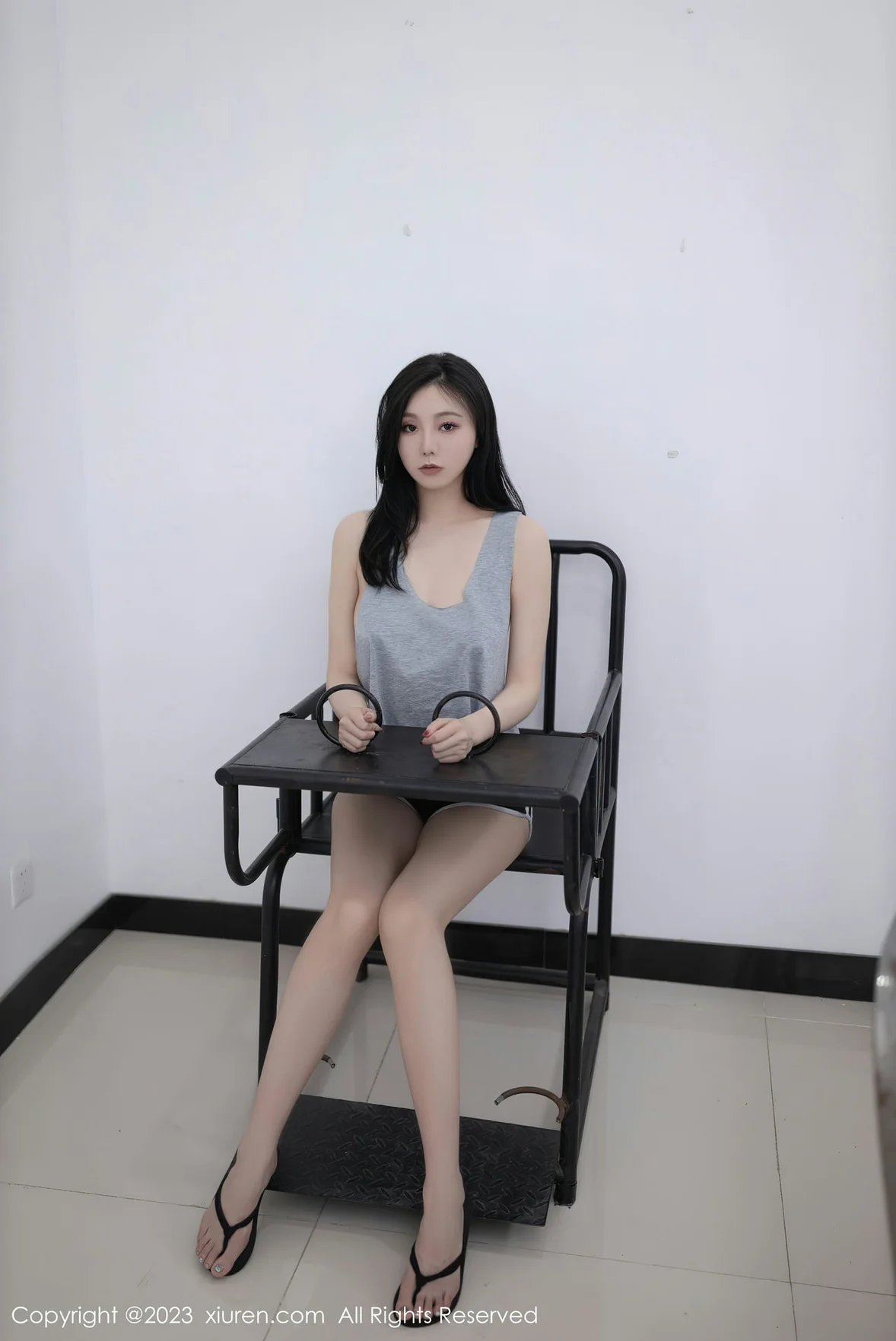 XiuRen 秀人 No.7170 安然anran 女子审问室主题性感写真 [80P]
