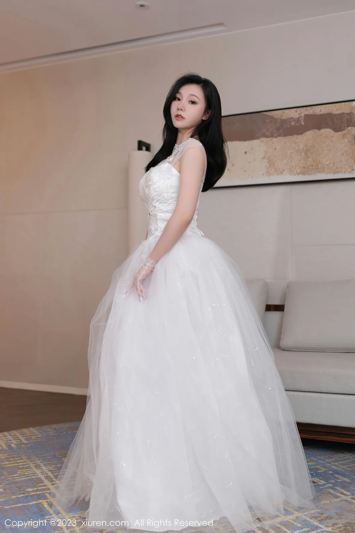 XiuRen 秀人 No.7201 安然anran 白色婚纱性感写真 [80P]
