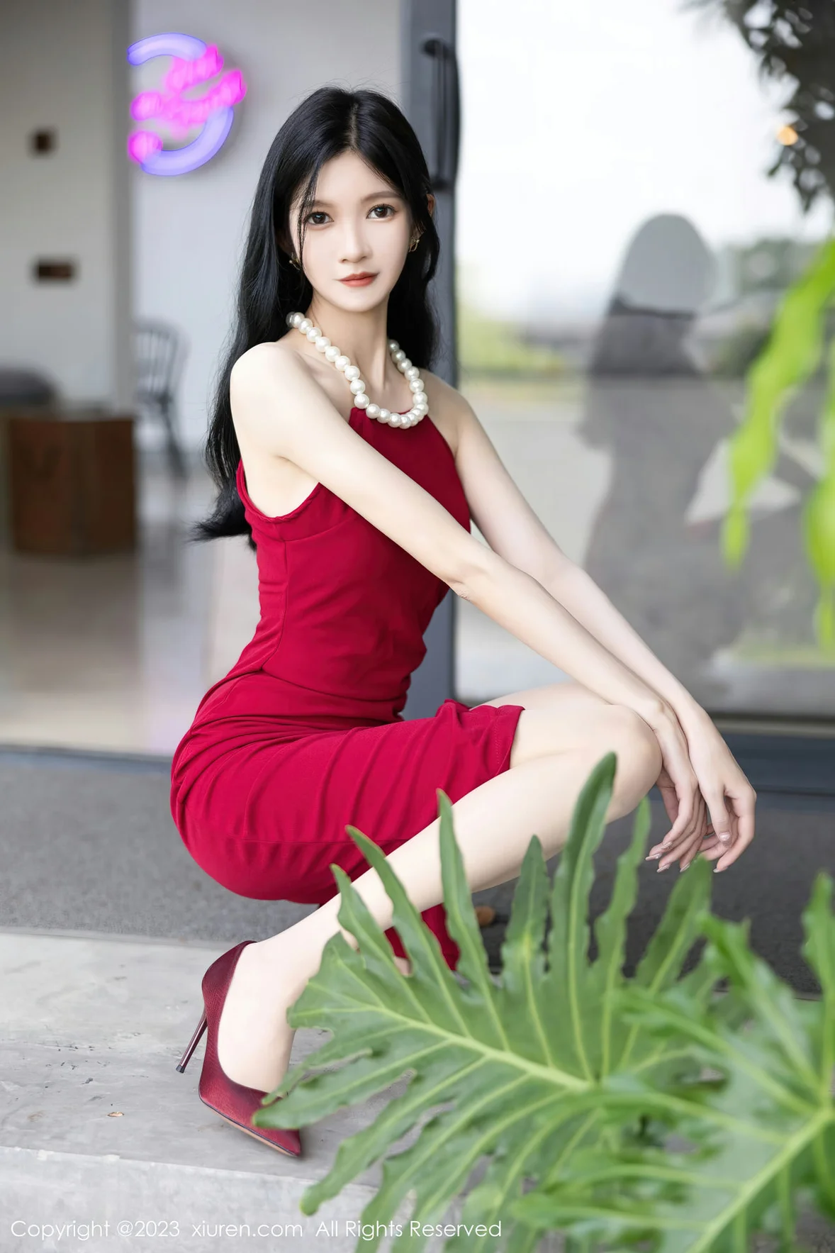 XiuRen 秀人 No.7352 程程程- 蕾丝情趣安吉旅拍 [81P]