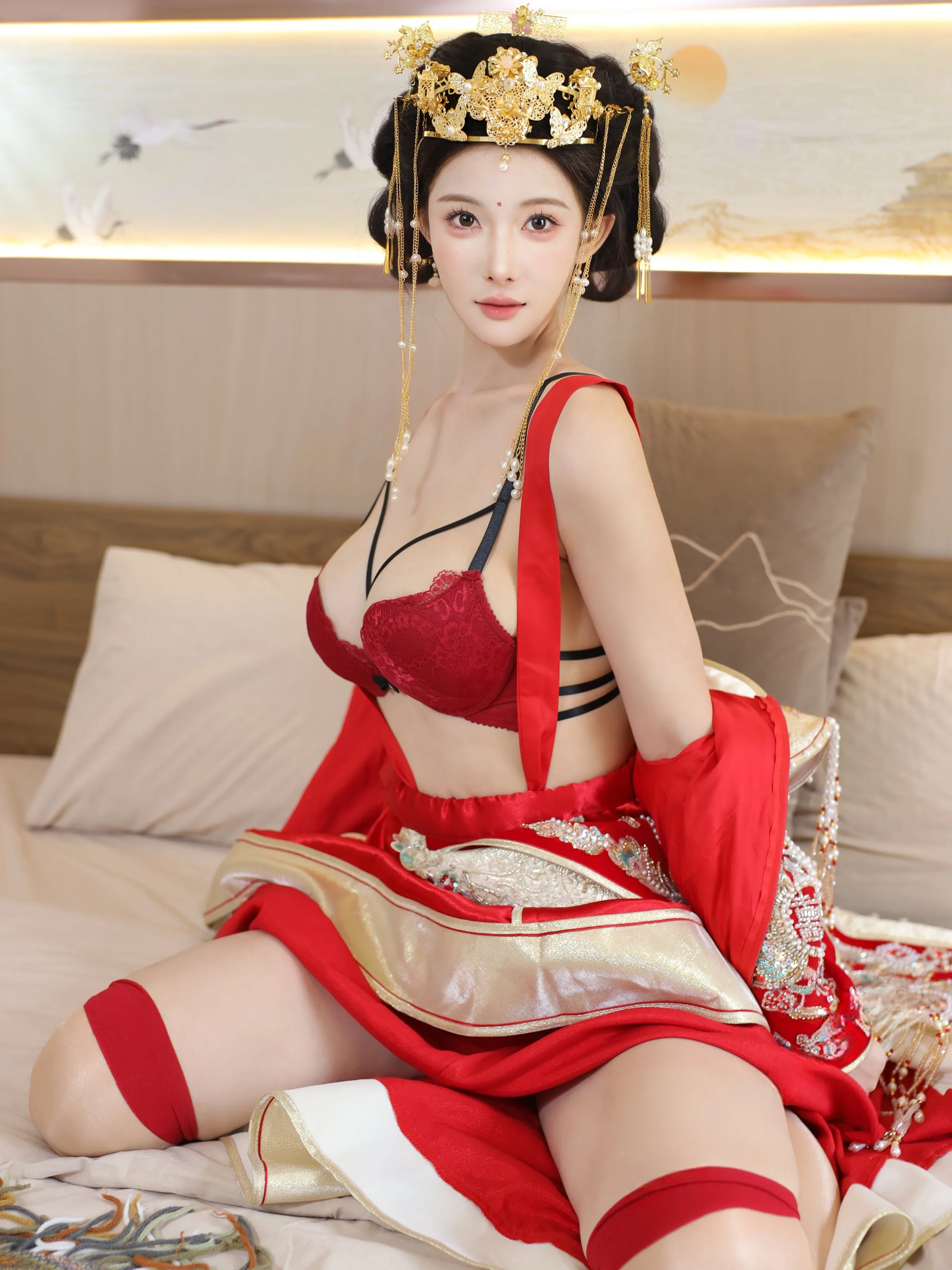 XiuRen 内购版 No.10742 梨霜儿 新娘子 [91P]