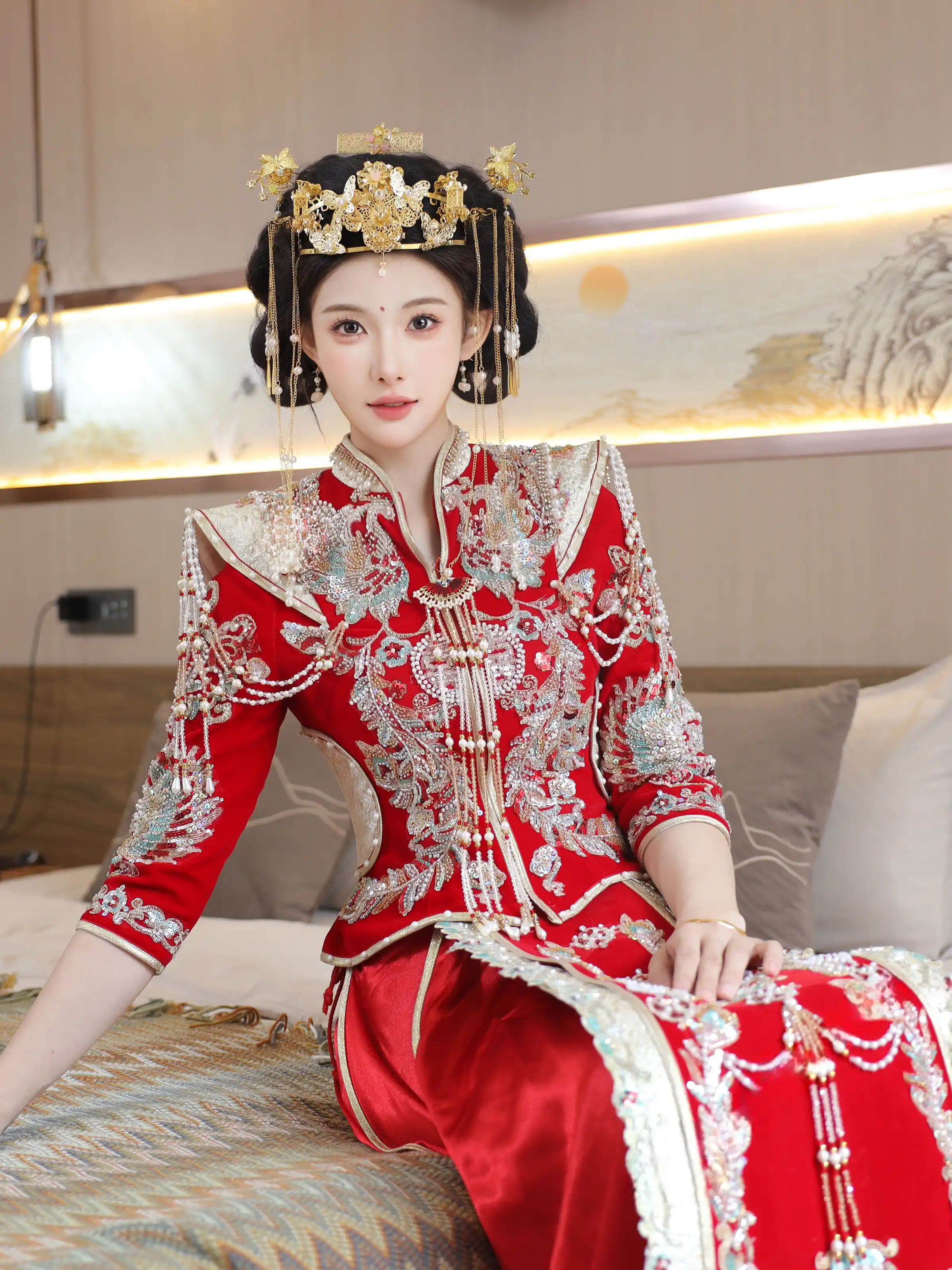 XiuRen 内购版 No.10742 梨霜儿 新娘子 [91P]