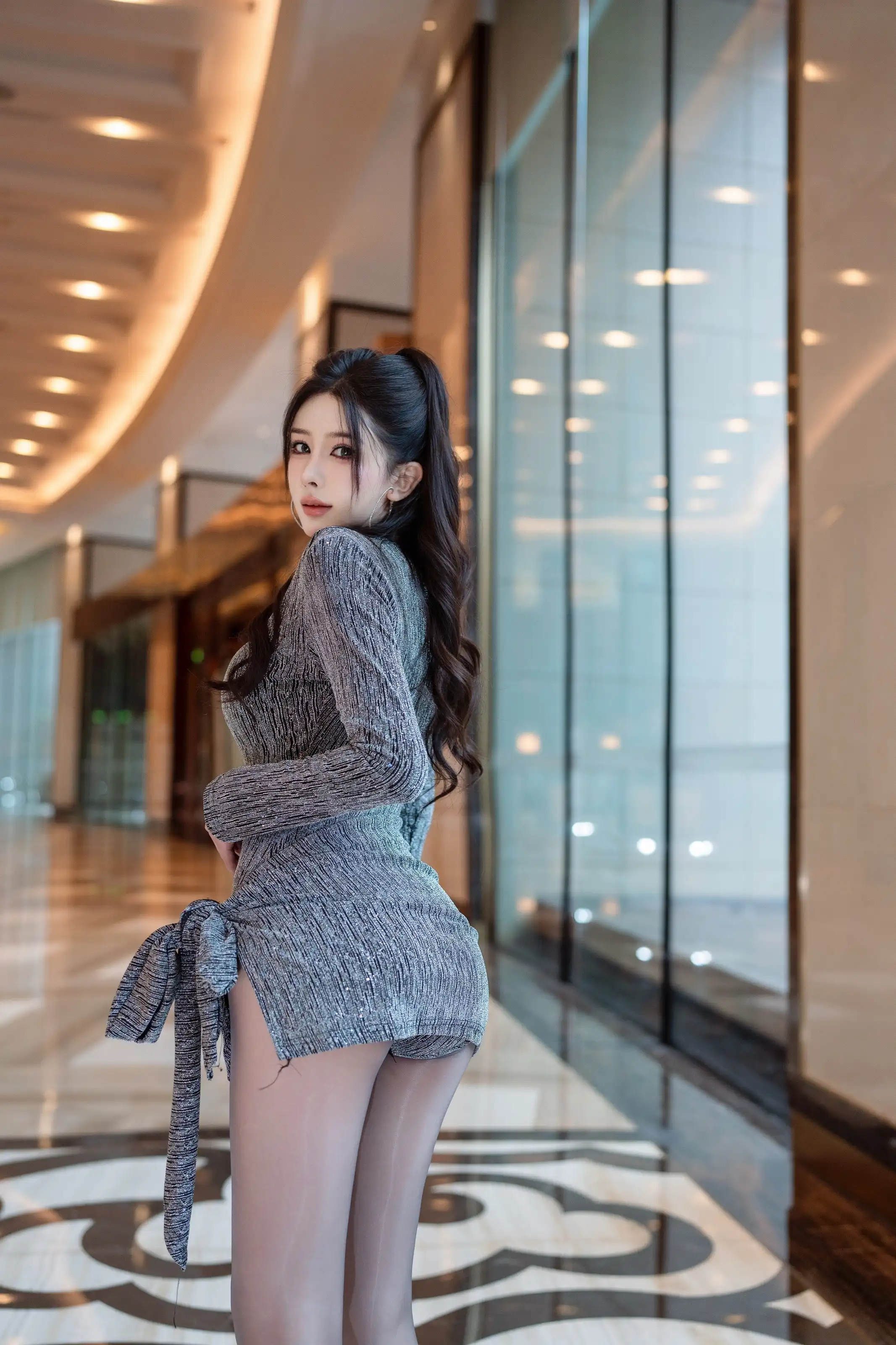星颜社 内购版 Vol.427 李丽莎 开裆黑丝[89P]