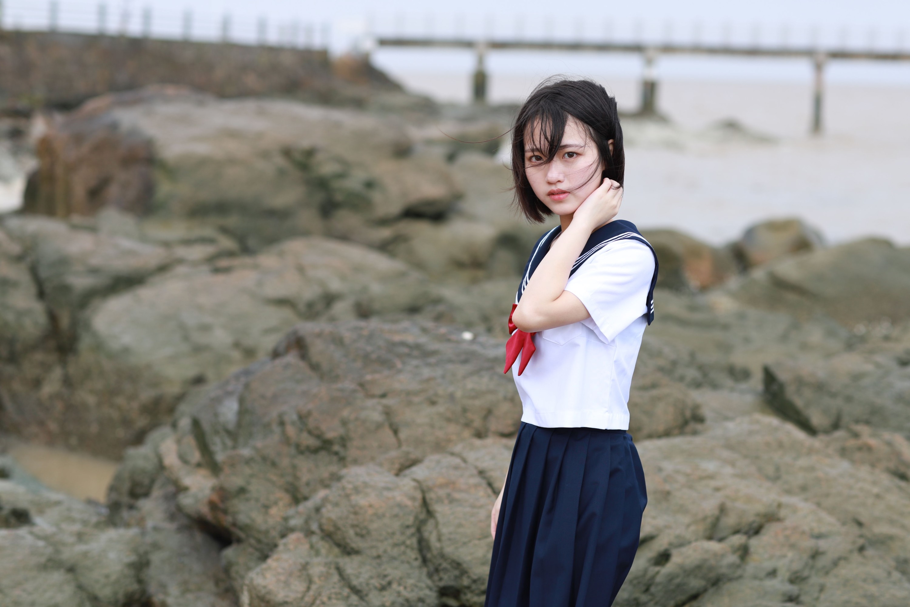 二妹aa – 《听海》[22P]