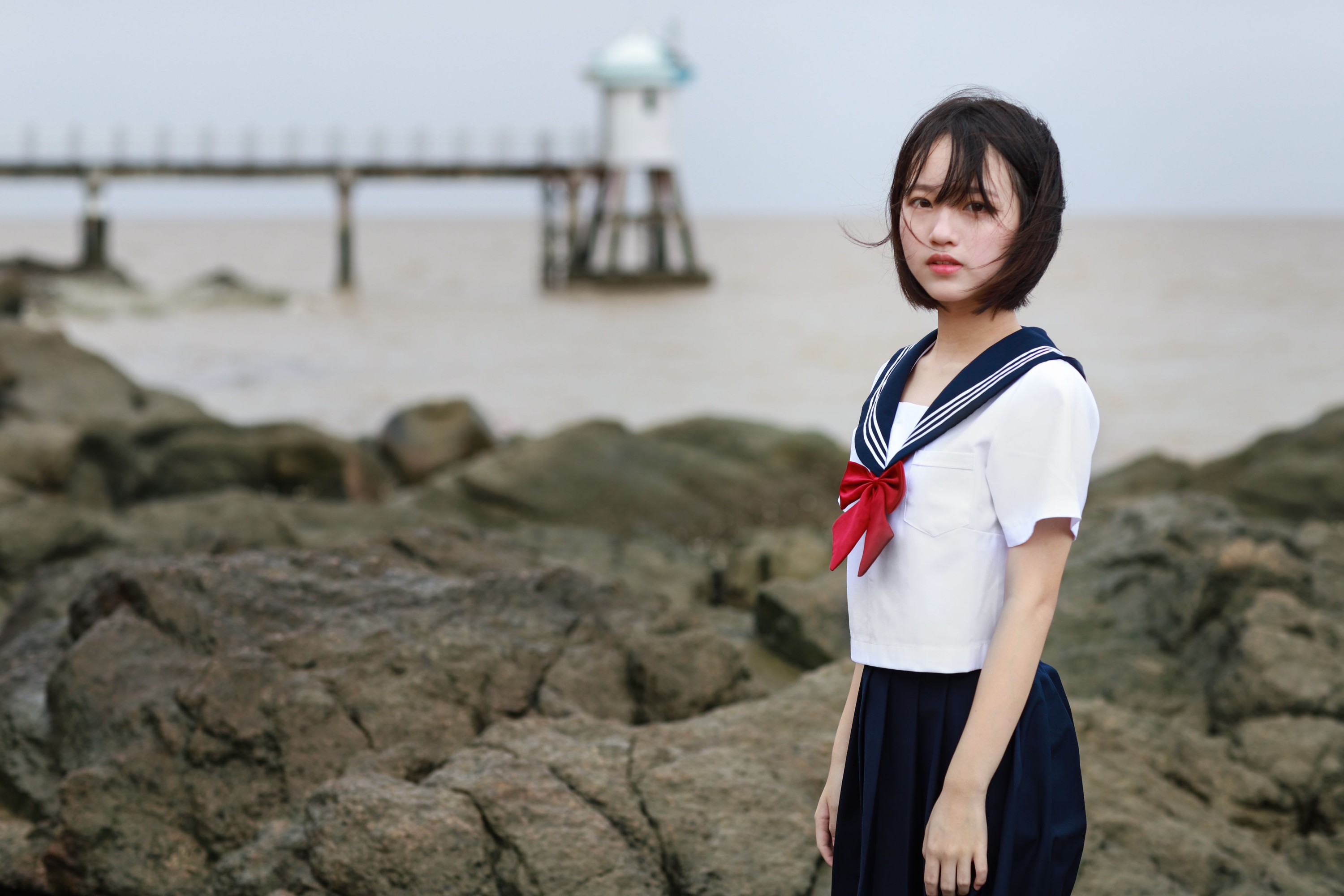 二妹aa – 《听海》[22P]