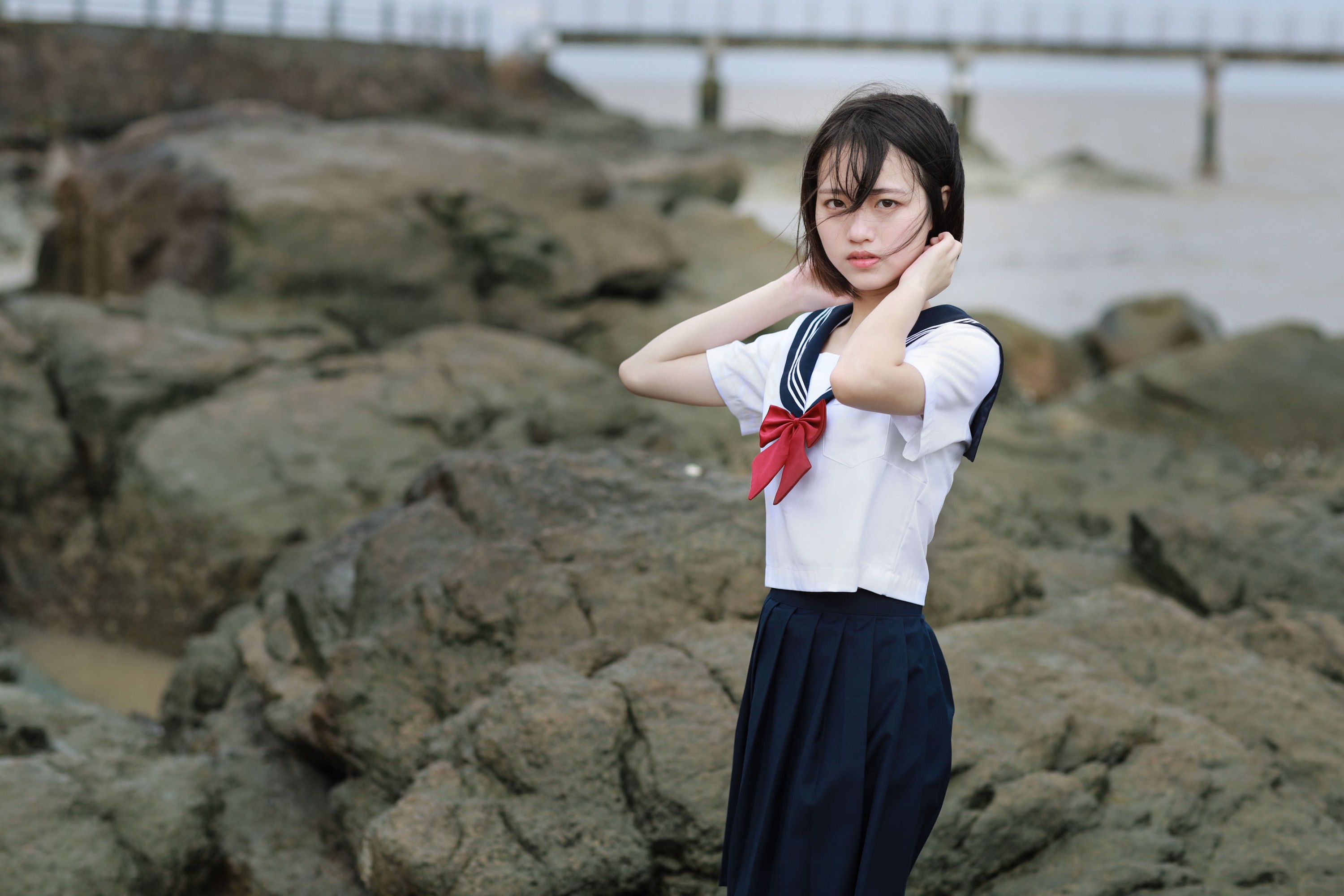 二妹aa – 《听海》[22P]