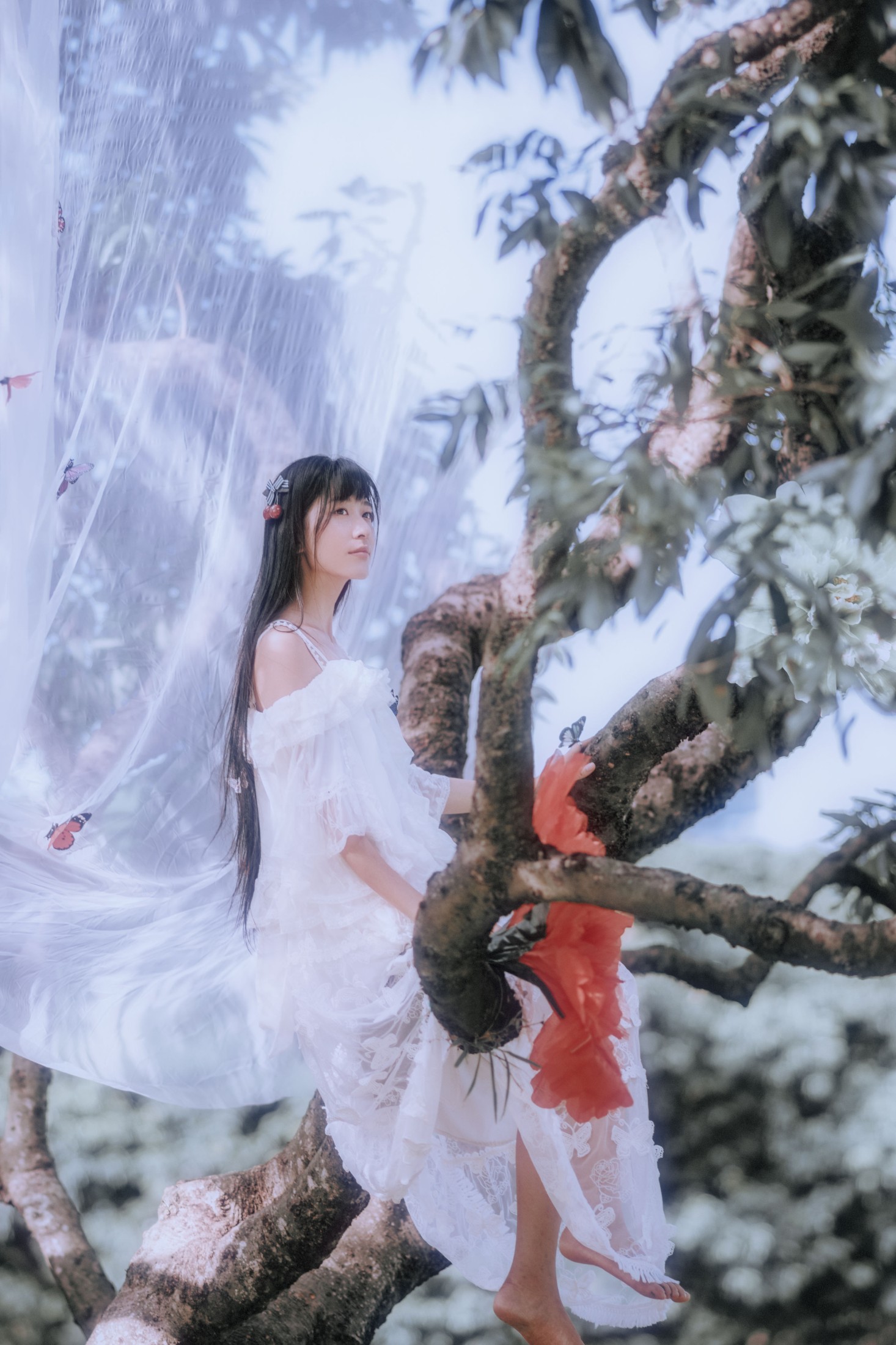 颖儿 – 《花的嫁纱》[22P]