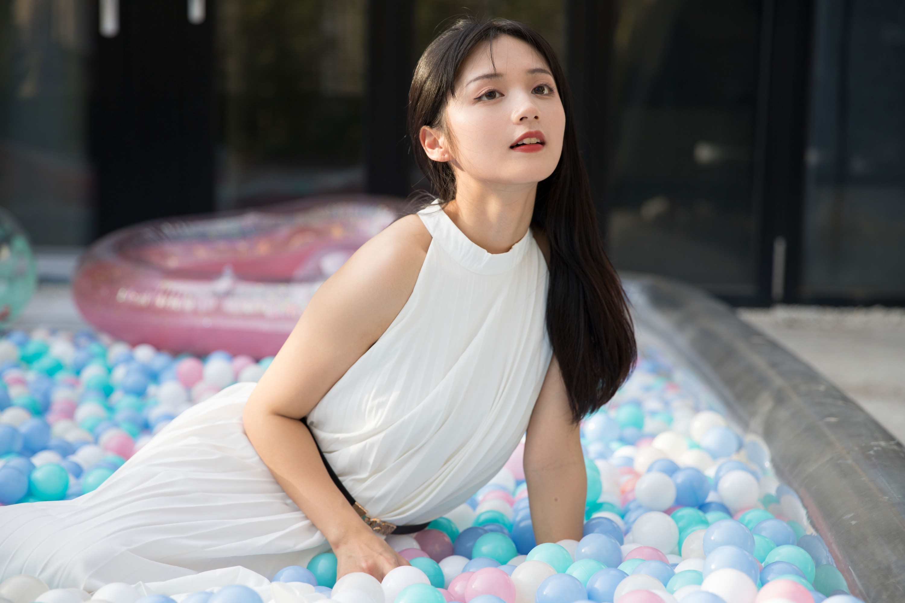 雨文 – 《白色连衣裙》[22P]