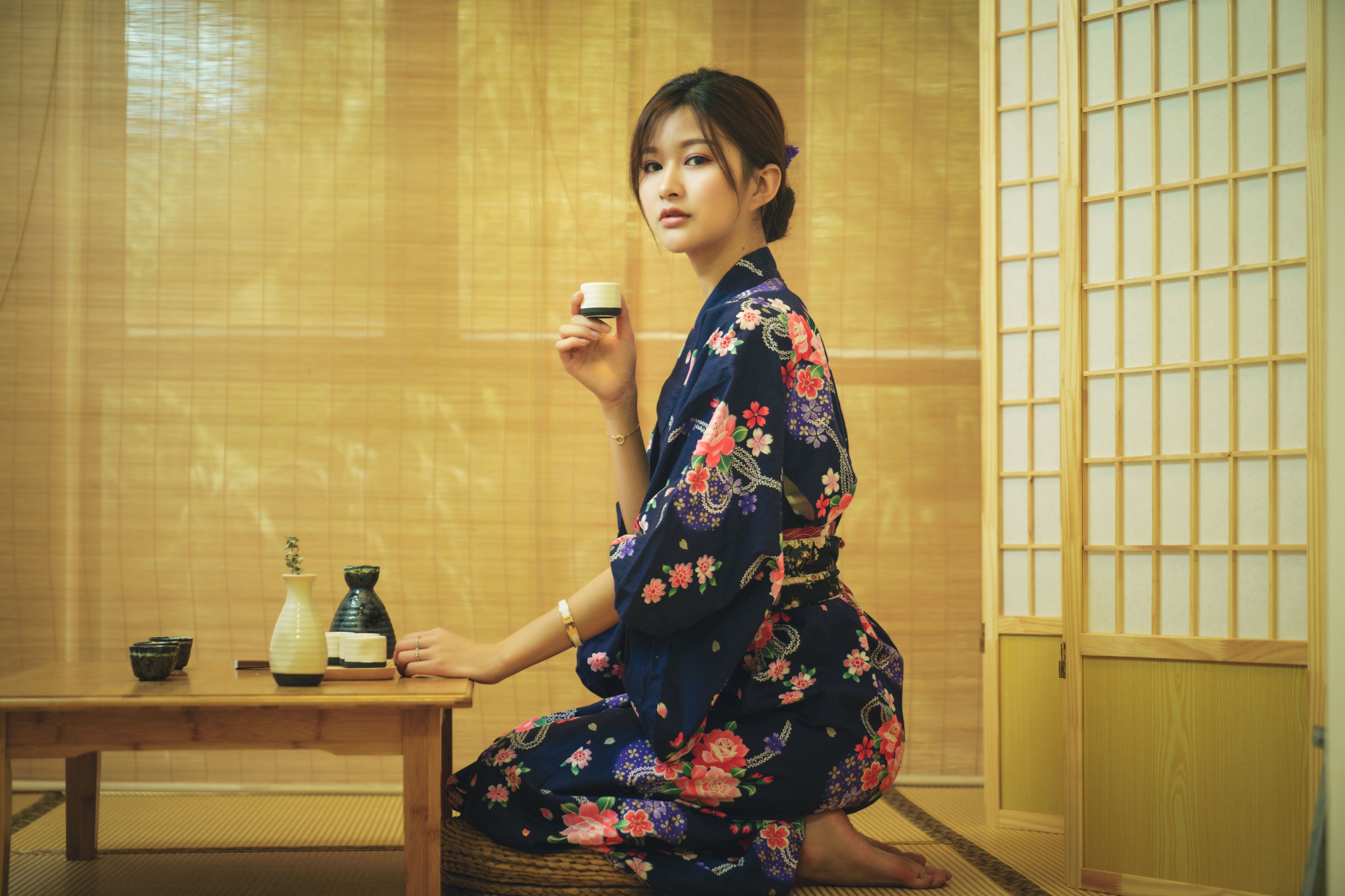 吕陈 – 《夏日和服日式私房》[40P]